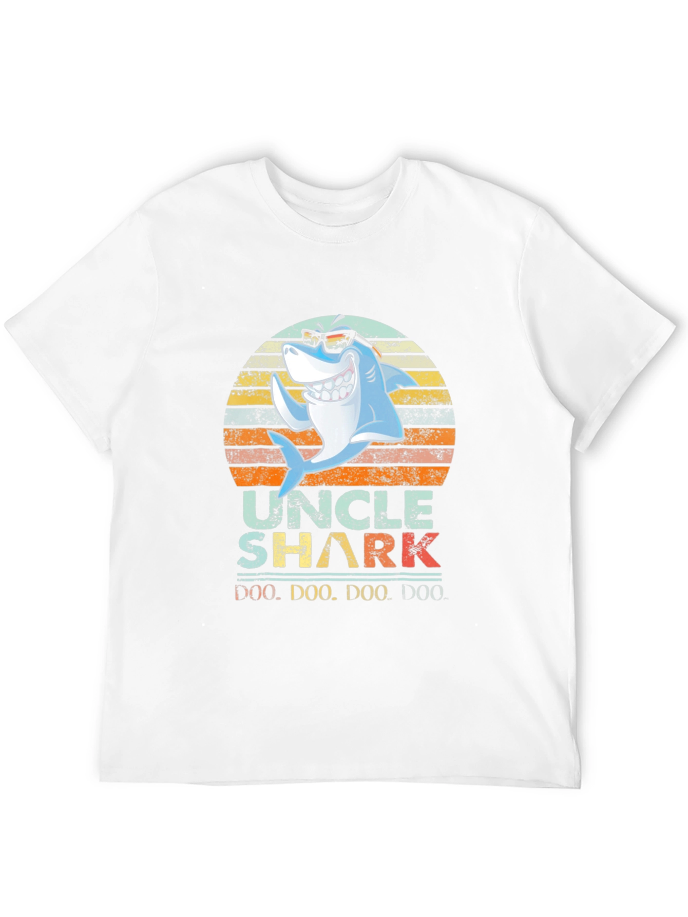 Uncle Shark T-Shirt - Doo Doo Doo Funny Tee