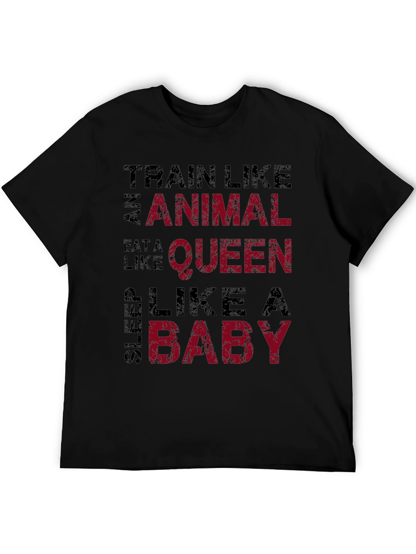 Train Like an Animal Funny Workout T-Shirt