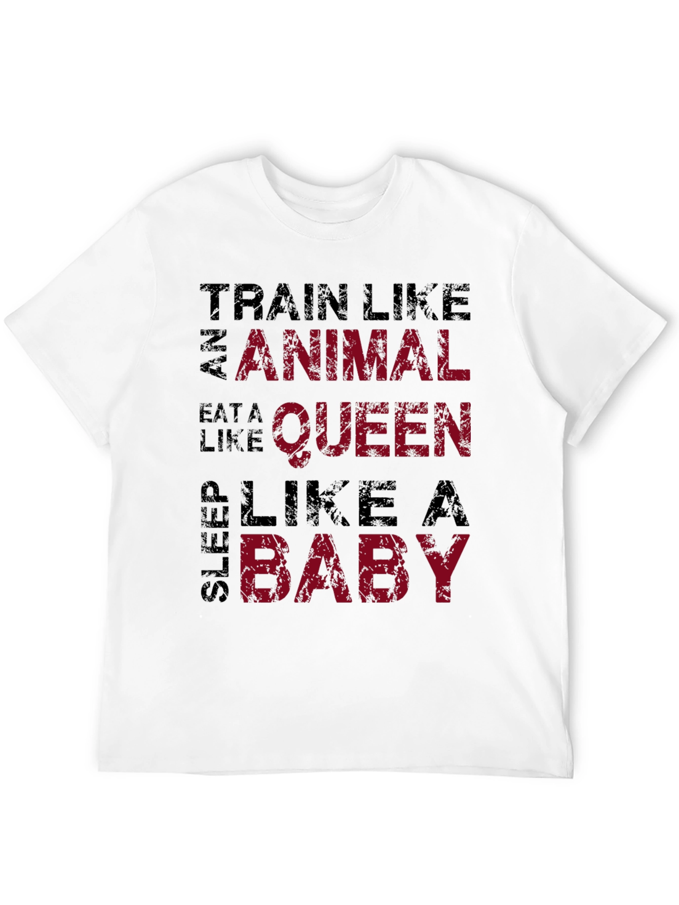 Train Like an Animal Funny Workout T-Shirt