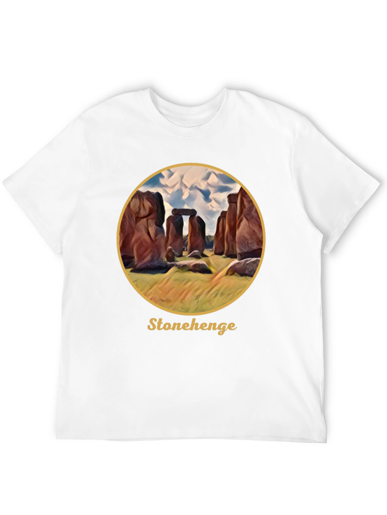 Stonehenge Graphic Tee - Black