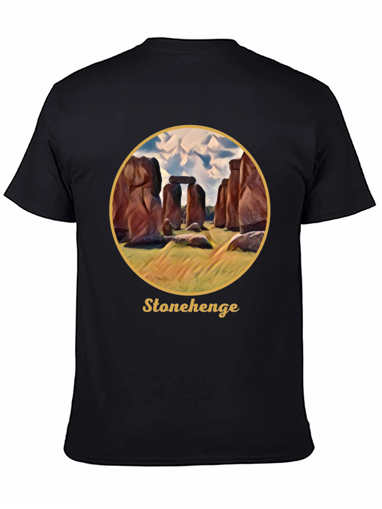 Stonehenge Graphic Tee - Black