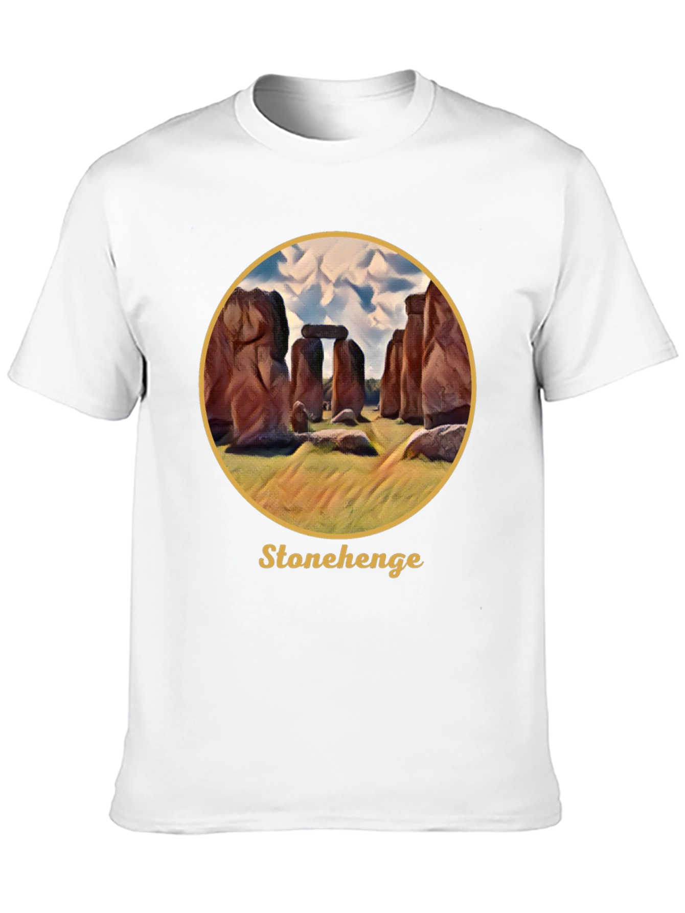 Stonehenge Graphic Tee - Black