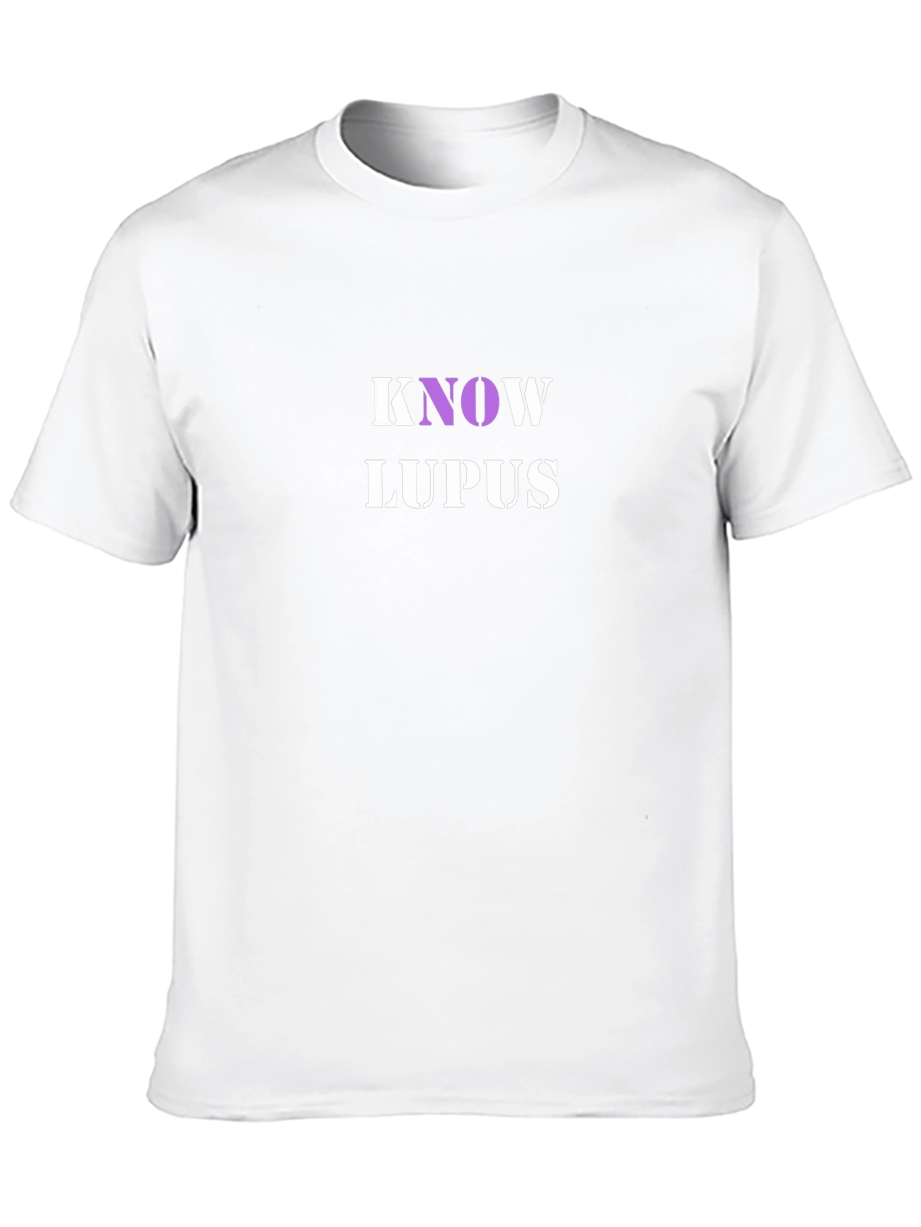 Know Lupus Awareness T-Shirt - Black