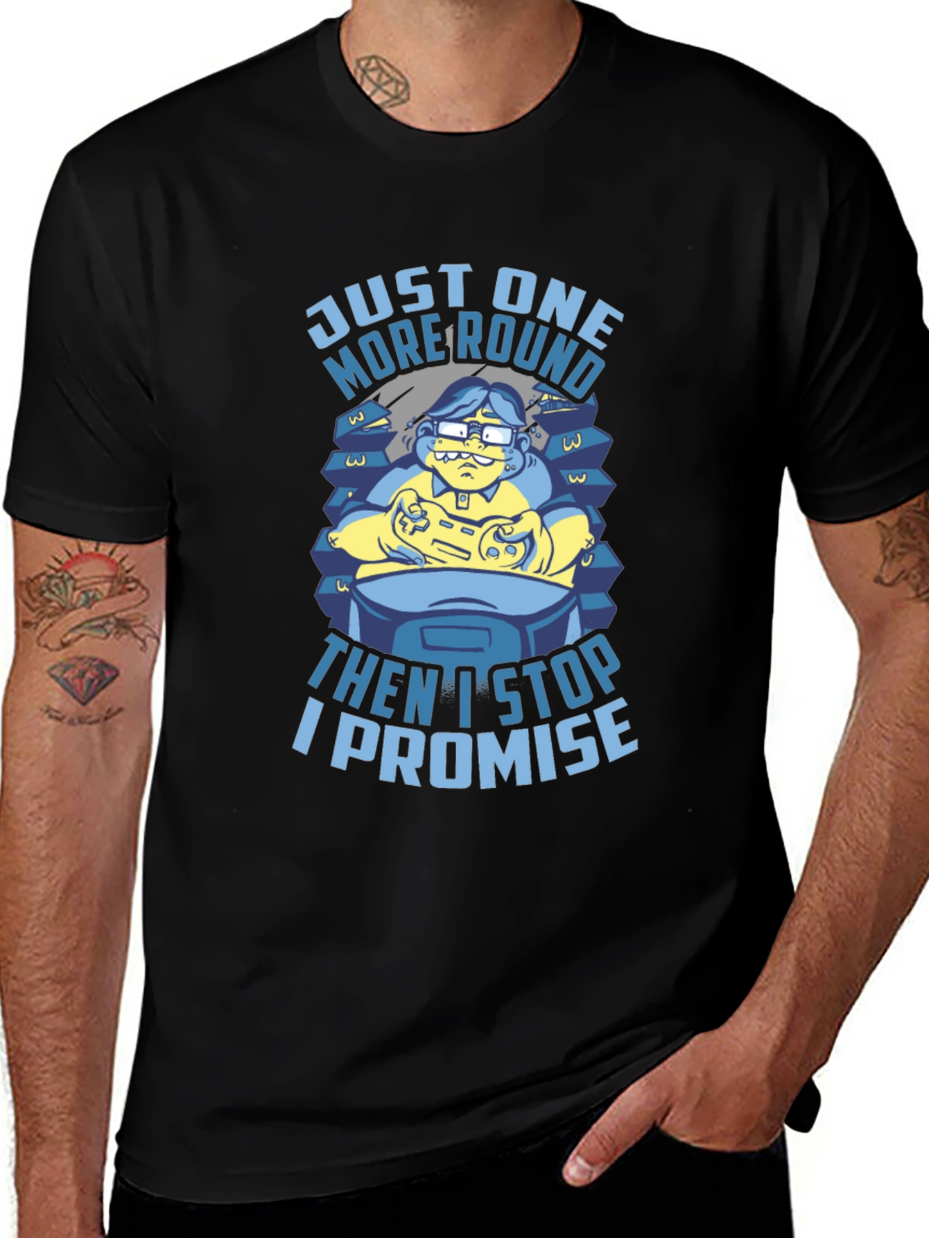 Gamer T-Shirt - Just One More Round