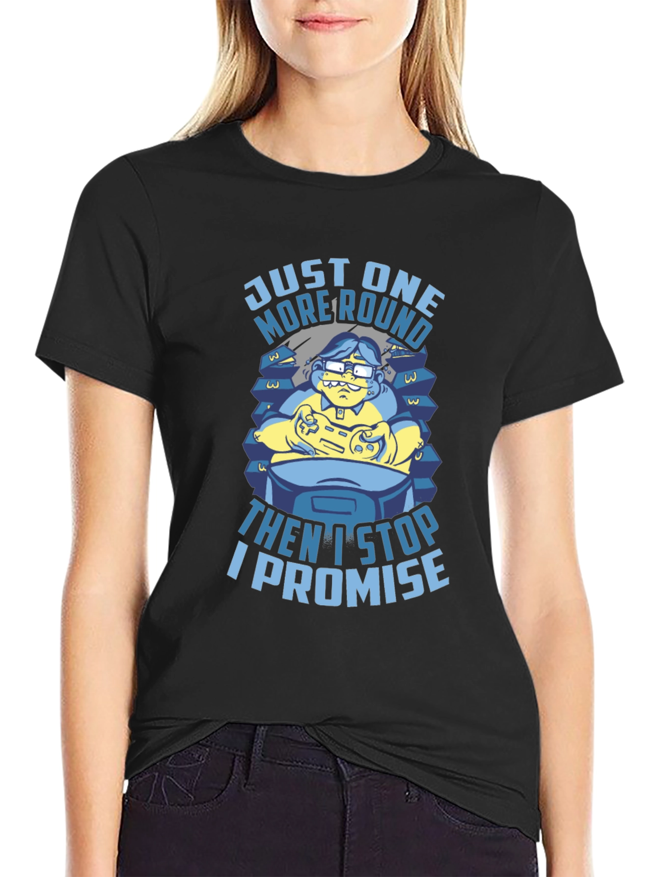 Gamer T-Shirt - Just One More Round