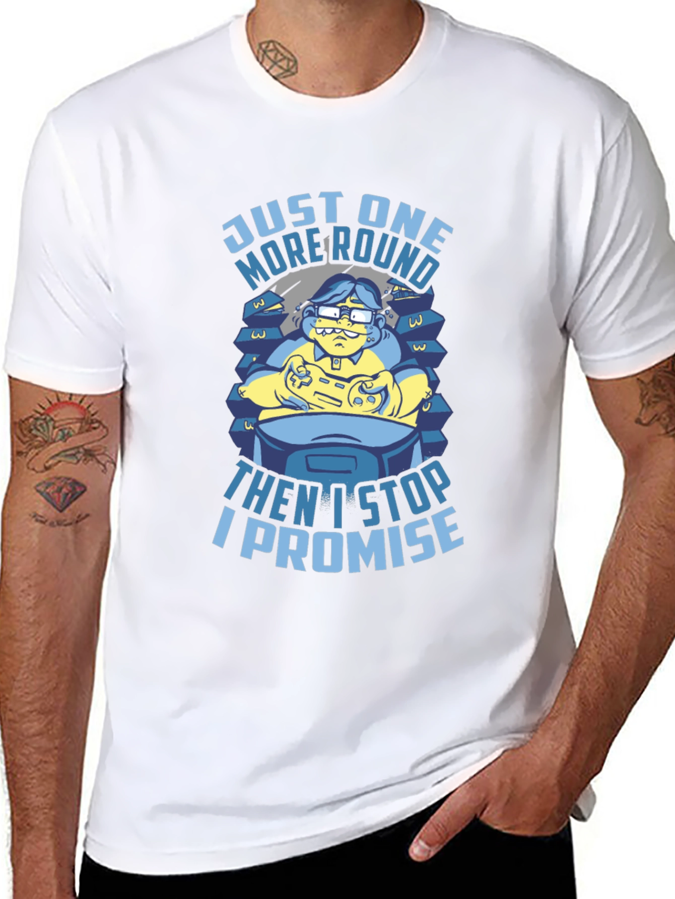 Gamer T-Shirt - Just One More Round