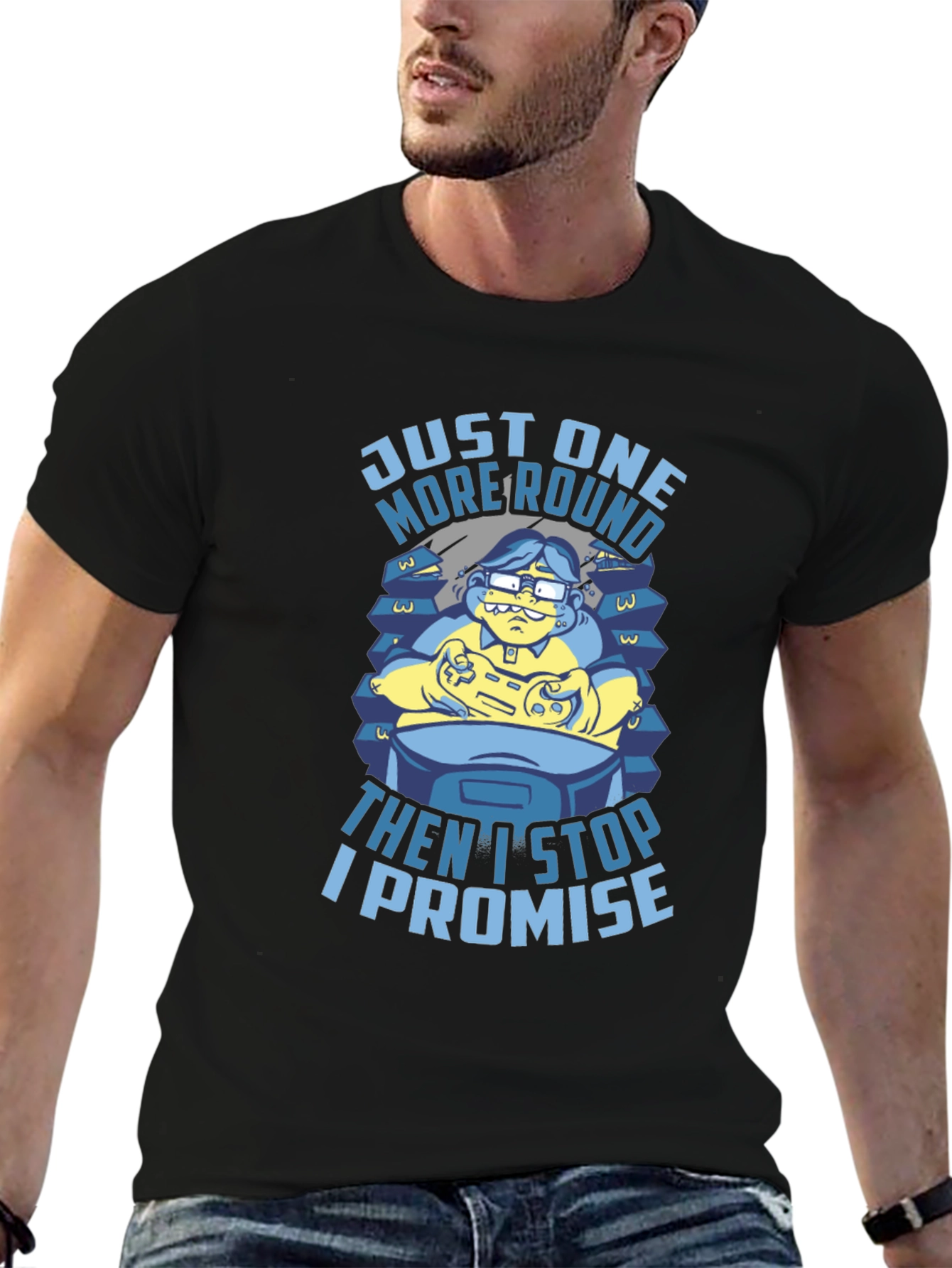 Gamer T-Shirt - Just One More Round