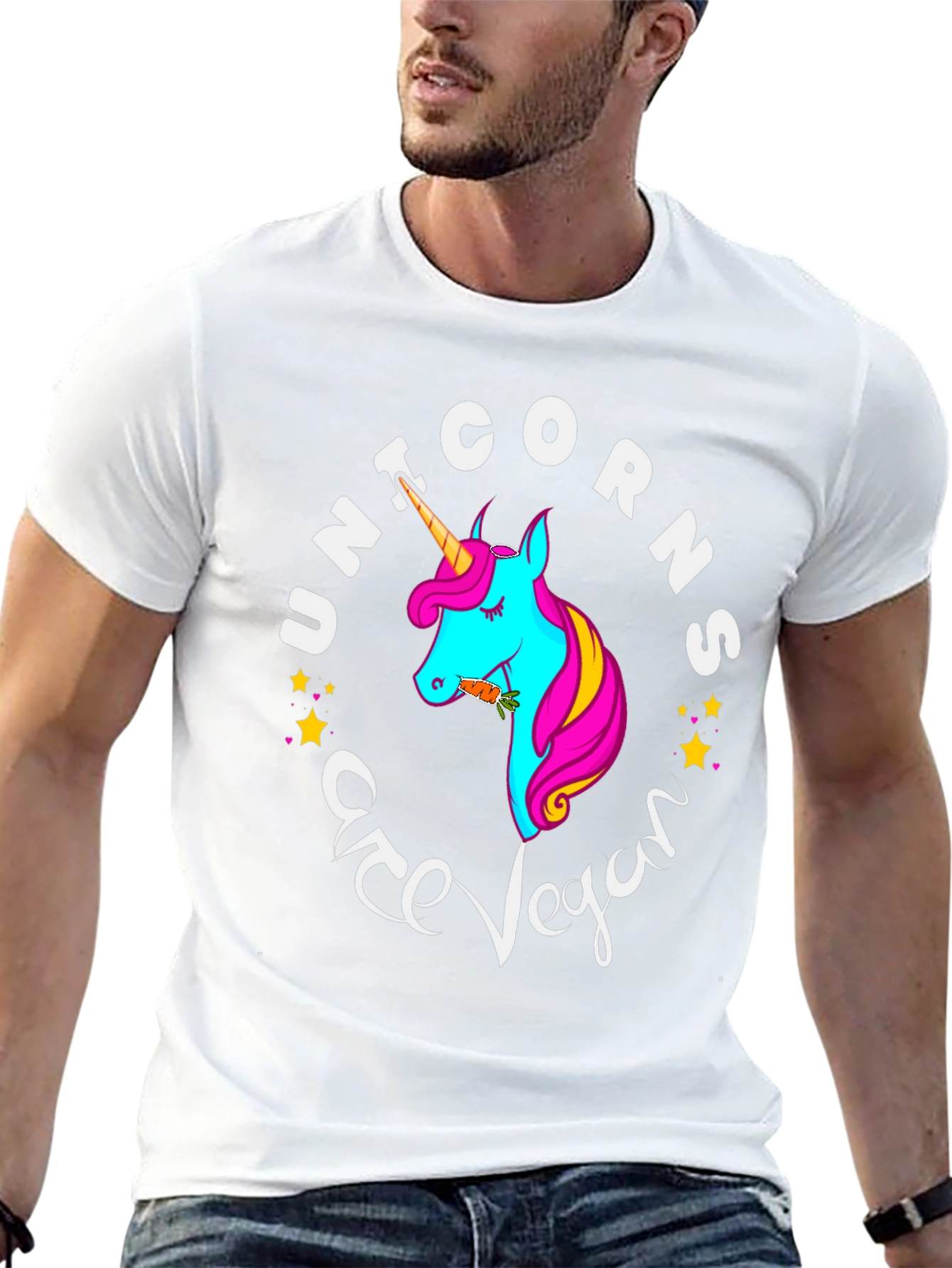 Vegan Unicorn Graphic Tee