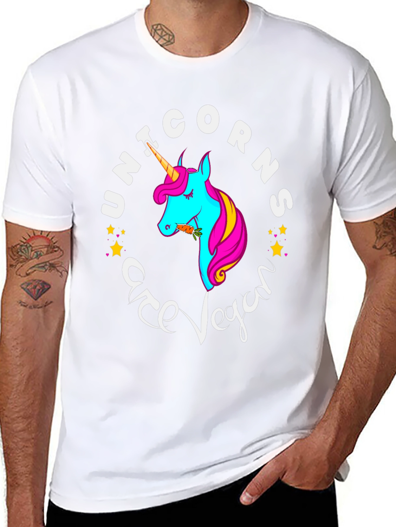 Vegan Unicorn Graphic Tee
