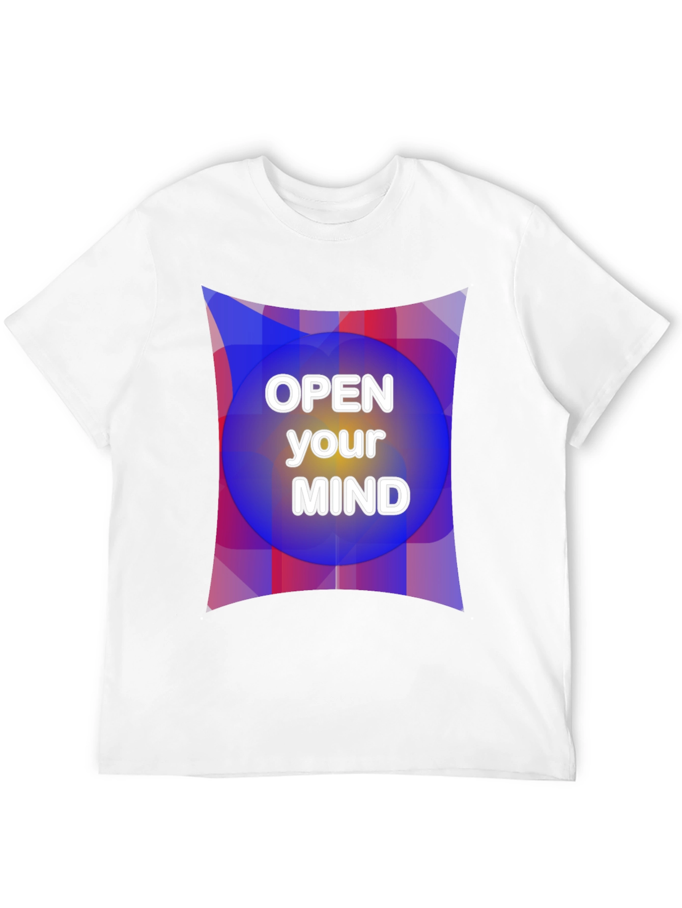 Open Your Mind Graphic Tee - Unisex Black T-Shirt