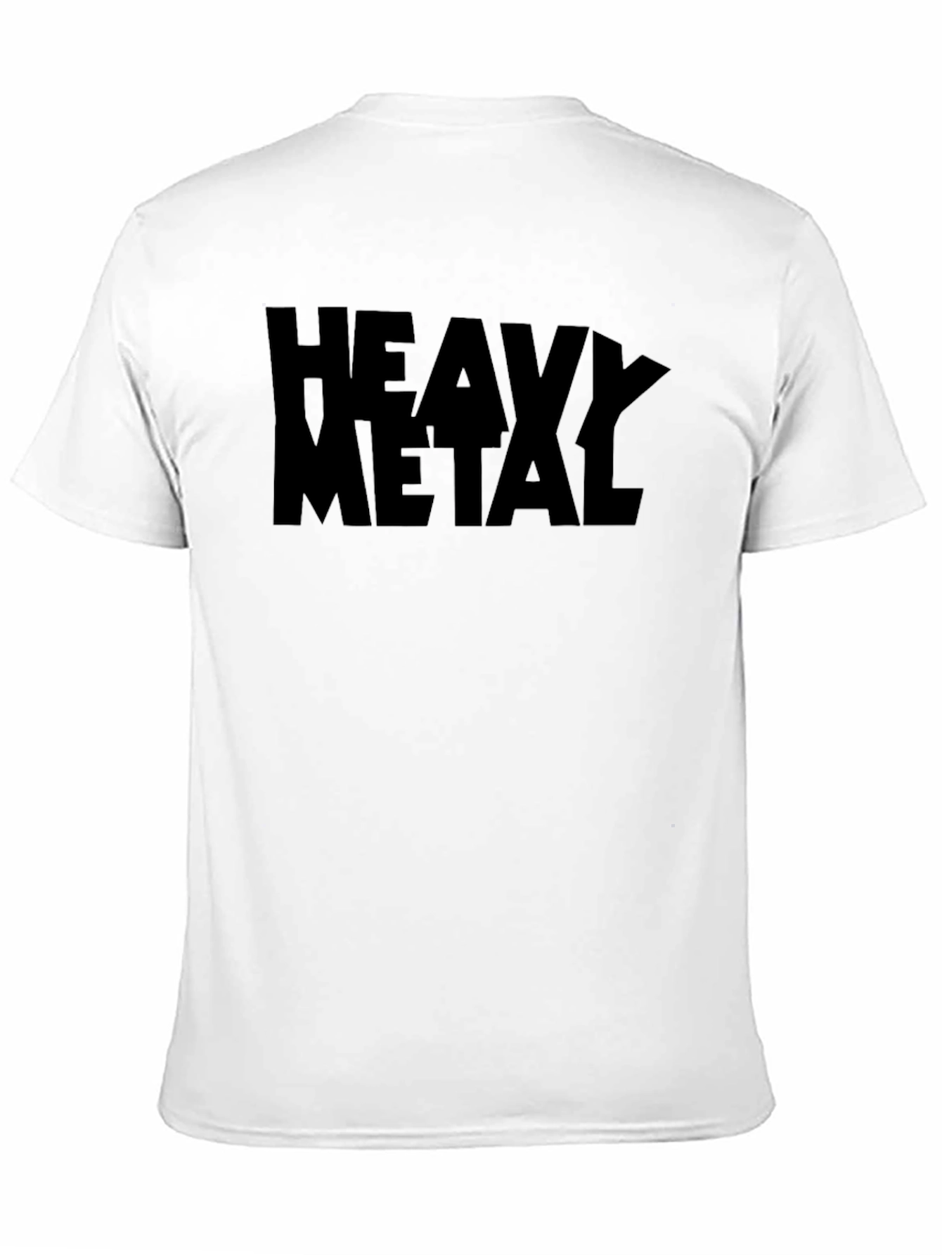Heavy Metal Graphic Tee - Black Cotton T-Shirt