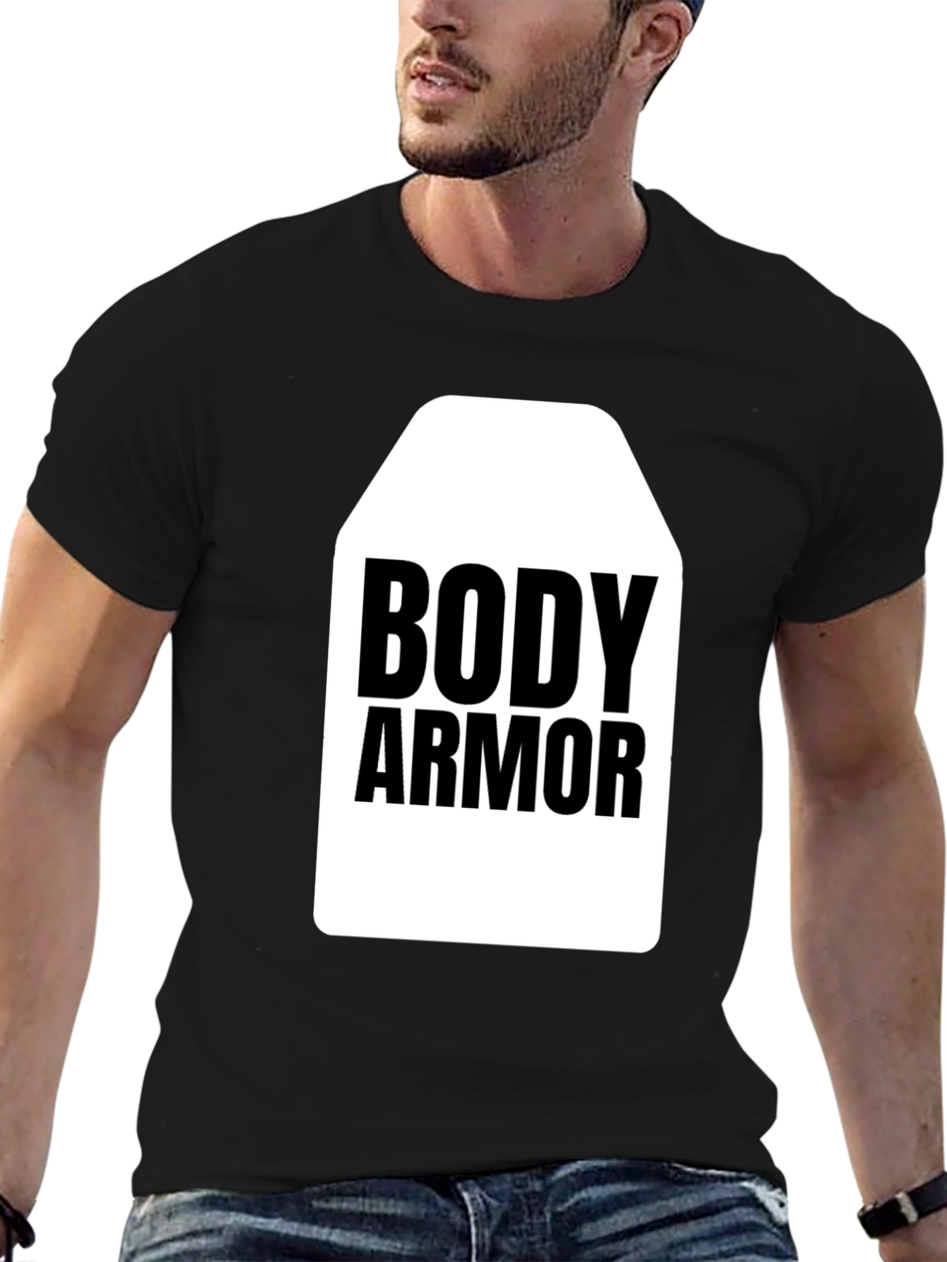 Body Armor Graphic Tee - Black