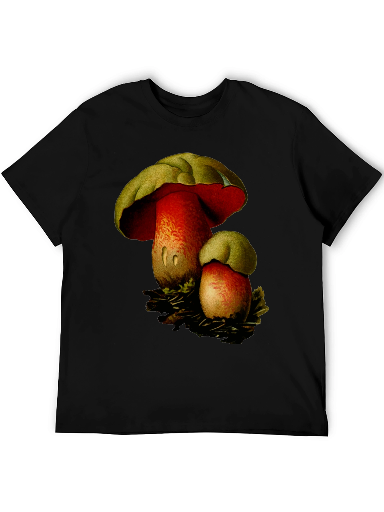 Mushroom Graphic Tee - Nature Inspired Design