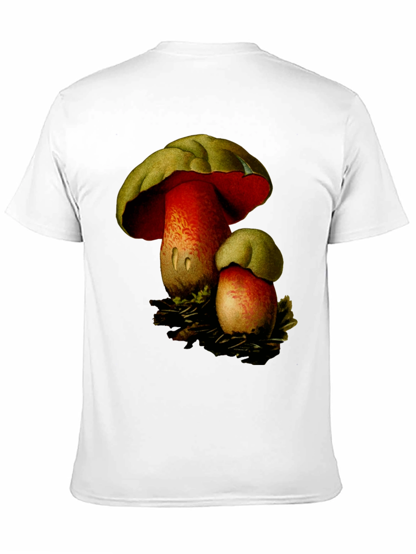 Mushroom Graphic Tee - Nature Inspired Design
