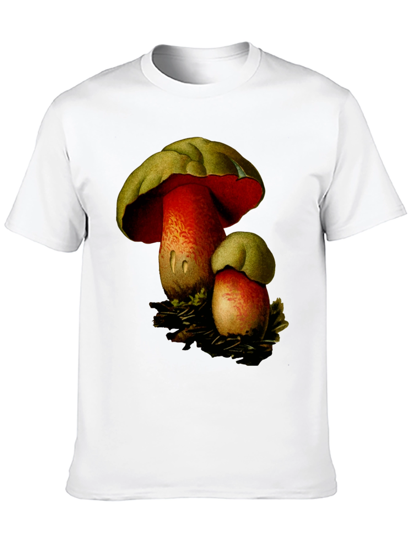 Mushroom Graphic Tee - Nature Inspired Design