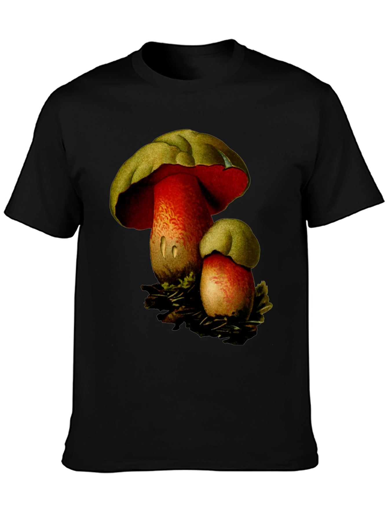 Mushroom Graphic Tee - Nature Inspired Design
