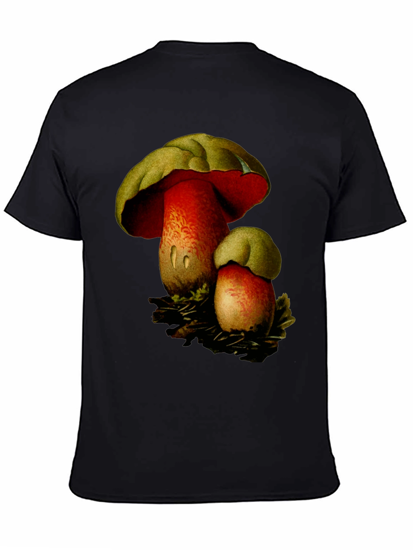 Mushroom Graphic Tee - Nature Inspired Design