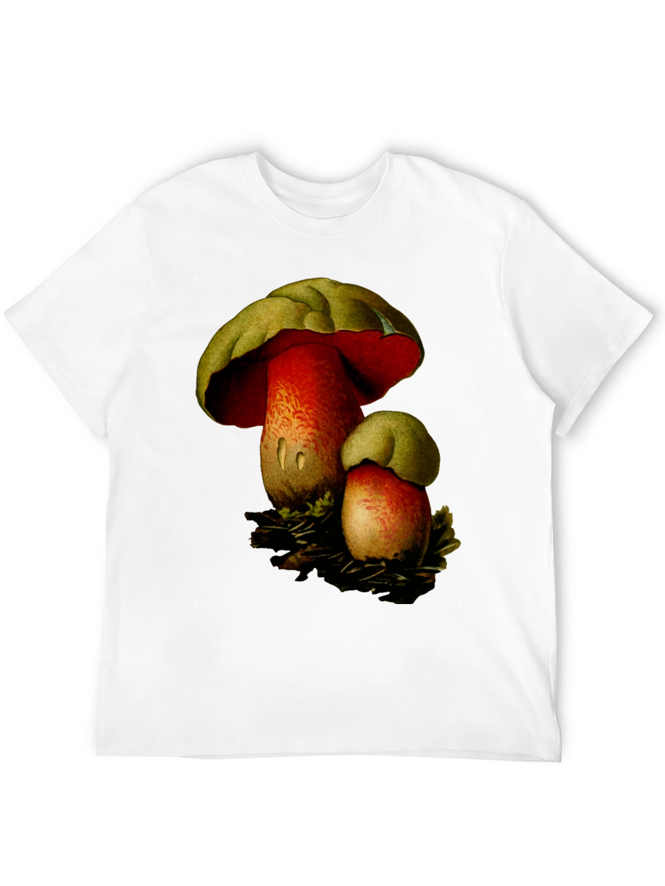 Mushroom Graphic Tee - Nature Inspired Design