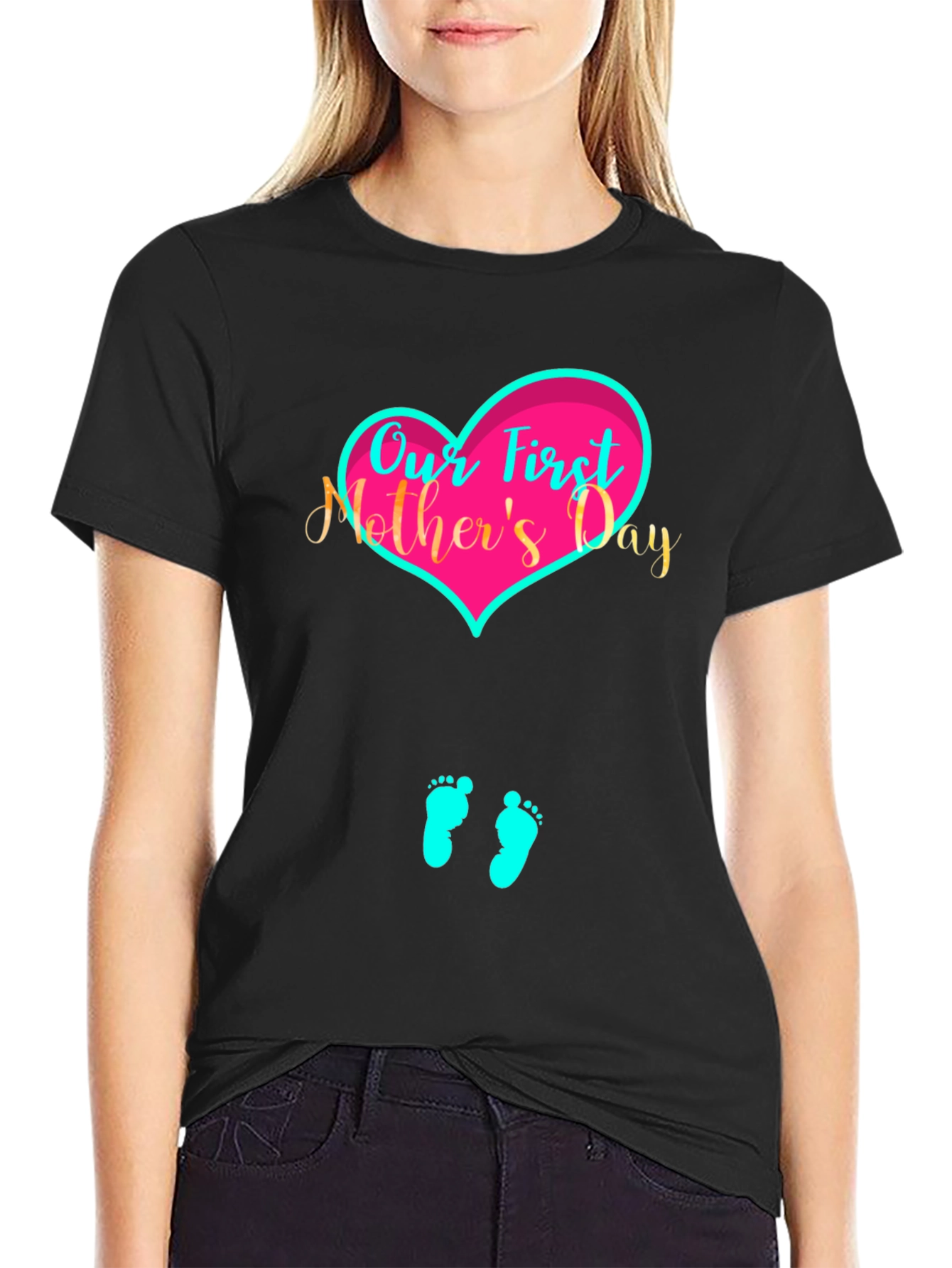 Our First Mothers Day Graphic Tee - Unisex