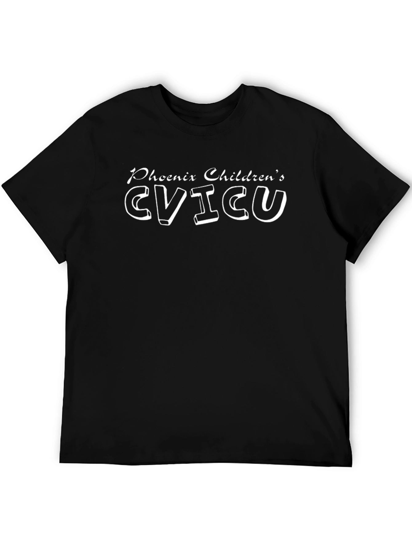 Phoenix Childrens CVICU Black T-Shirt