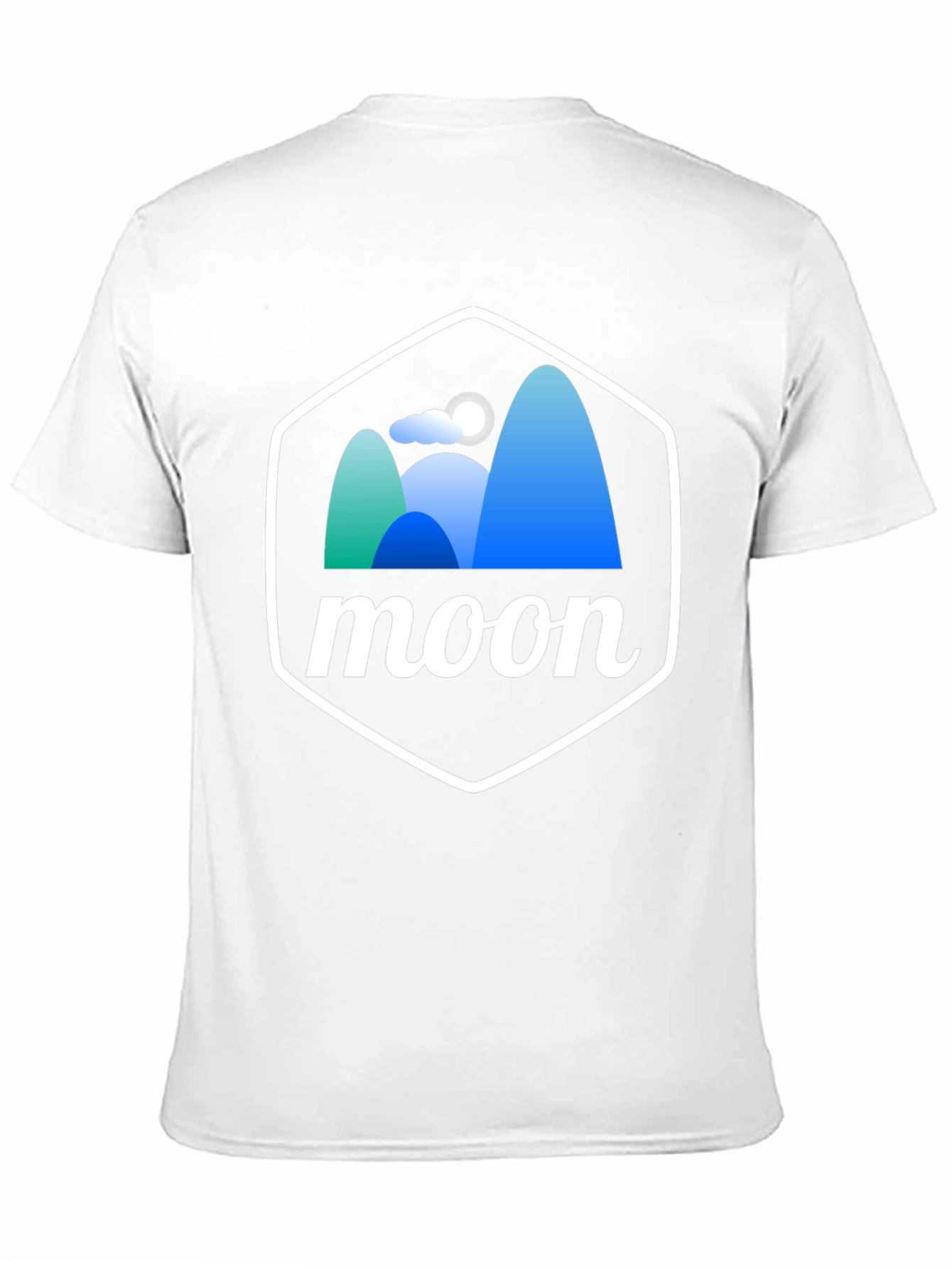 Moonscape Graphic Tee - Unisex Black T-Shirt