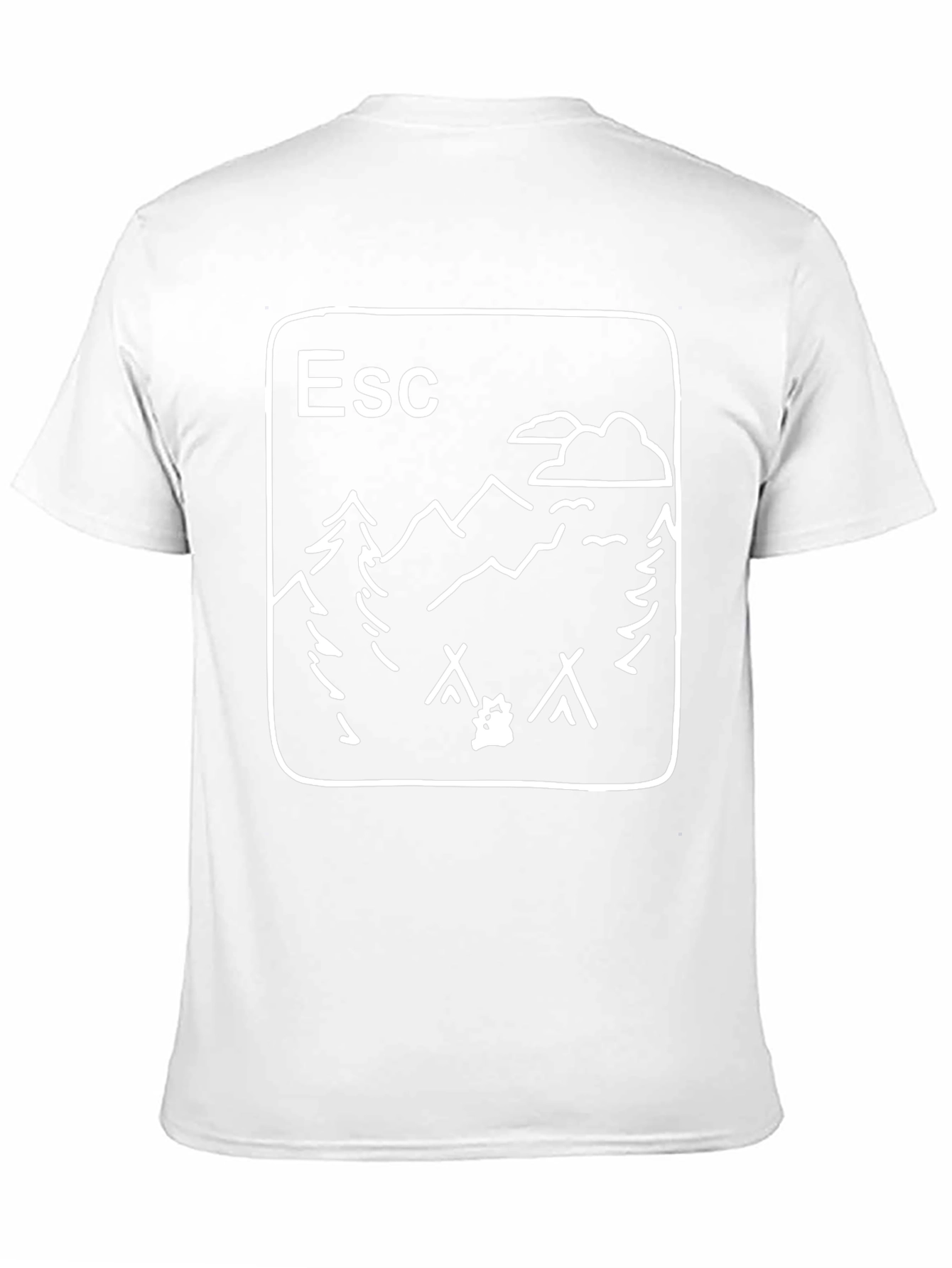 Escape Outdoors T-Shirt - Camping Adventure Tee