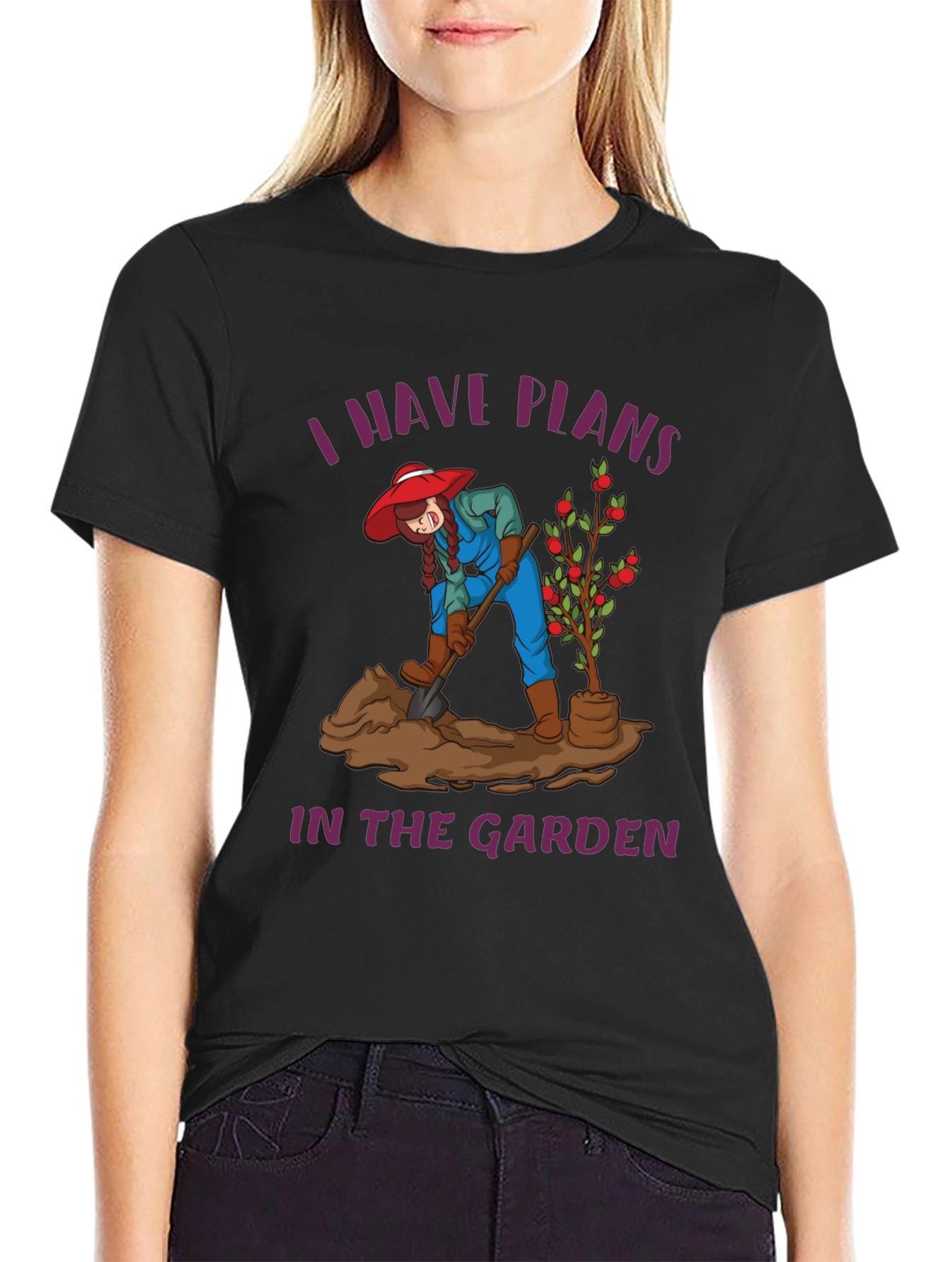 Gardener T-Shirt - I Have Plans in the Garden