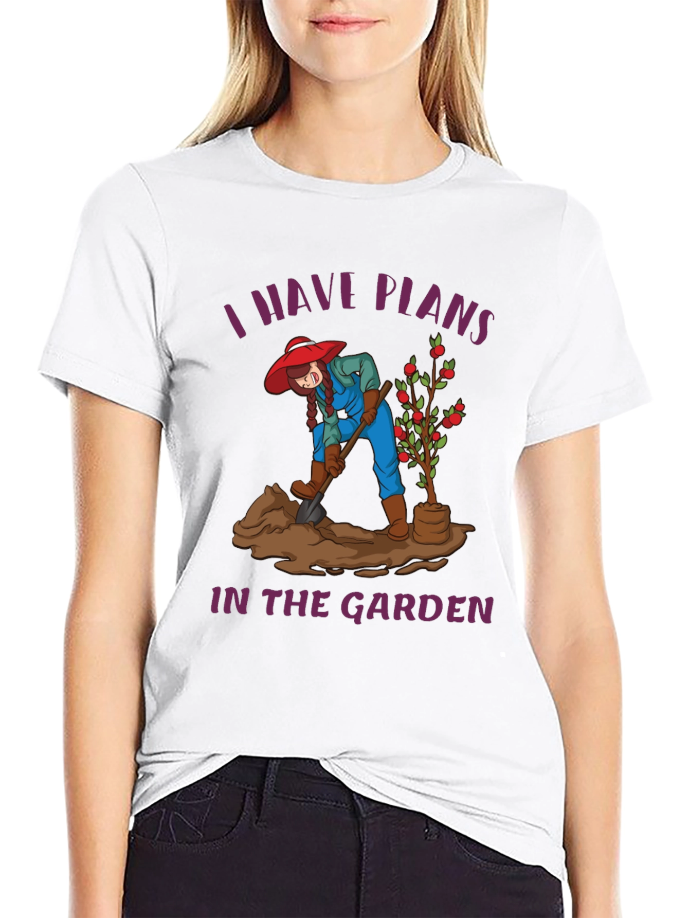 Gardener T-Shirt - I Have Plans in the Garden