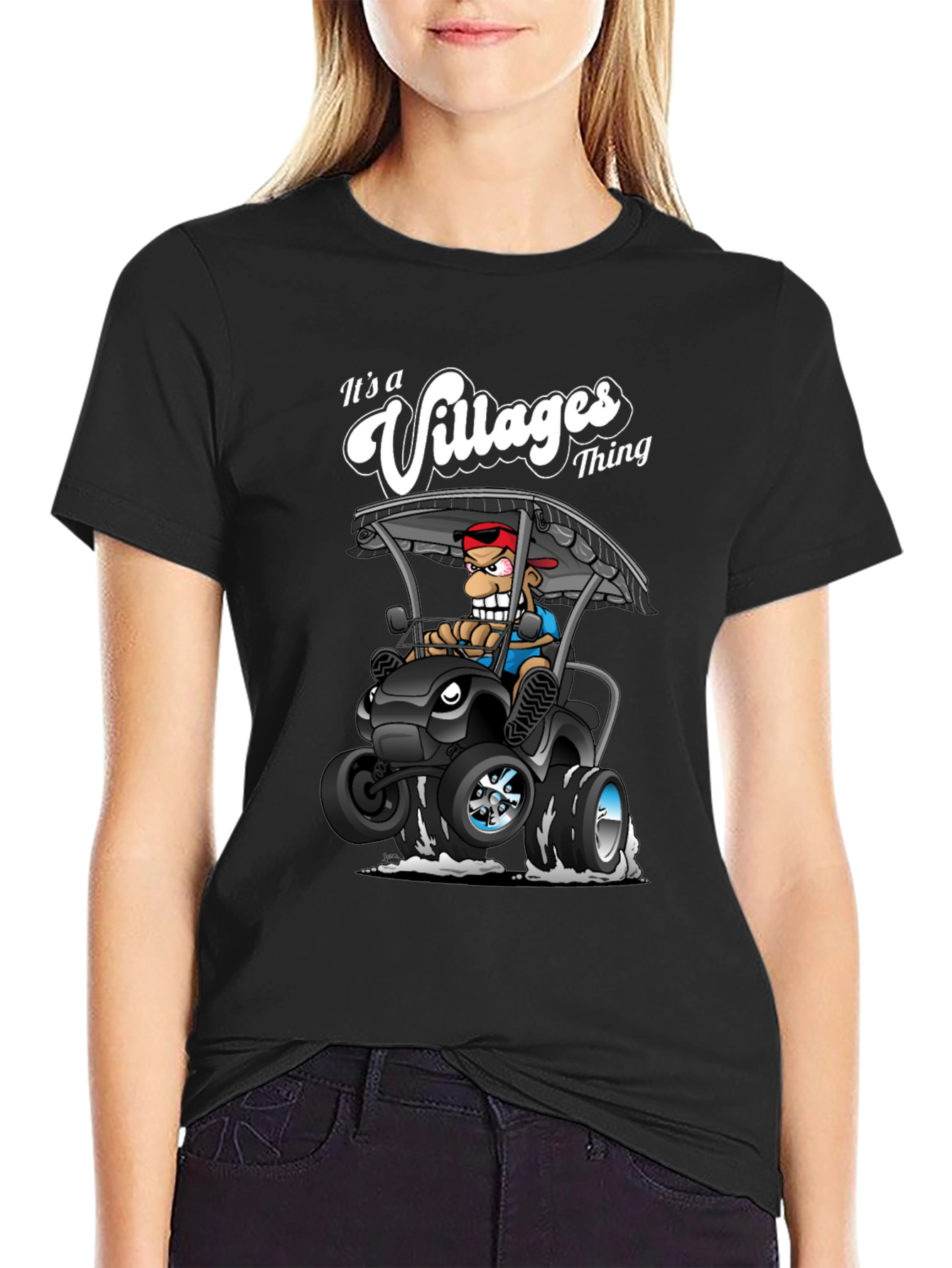 Villages Thing T-Shirt - Golf Cart Design