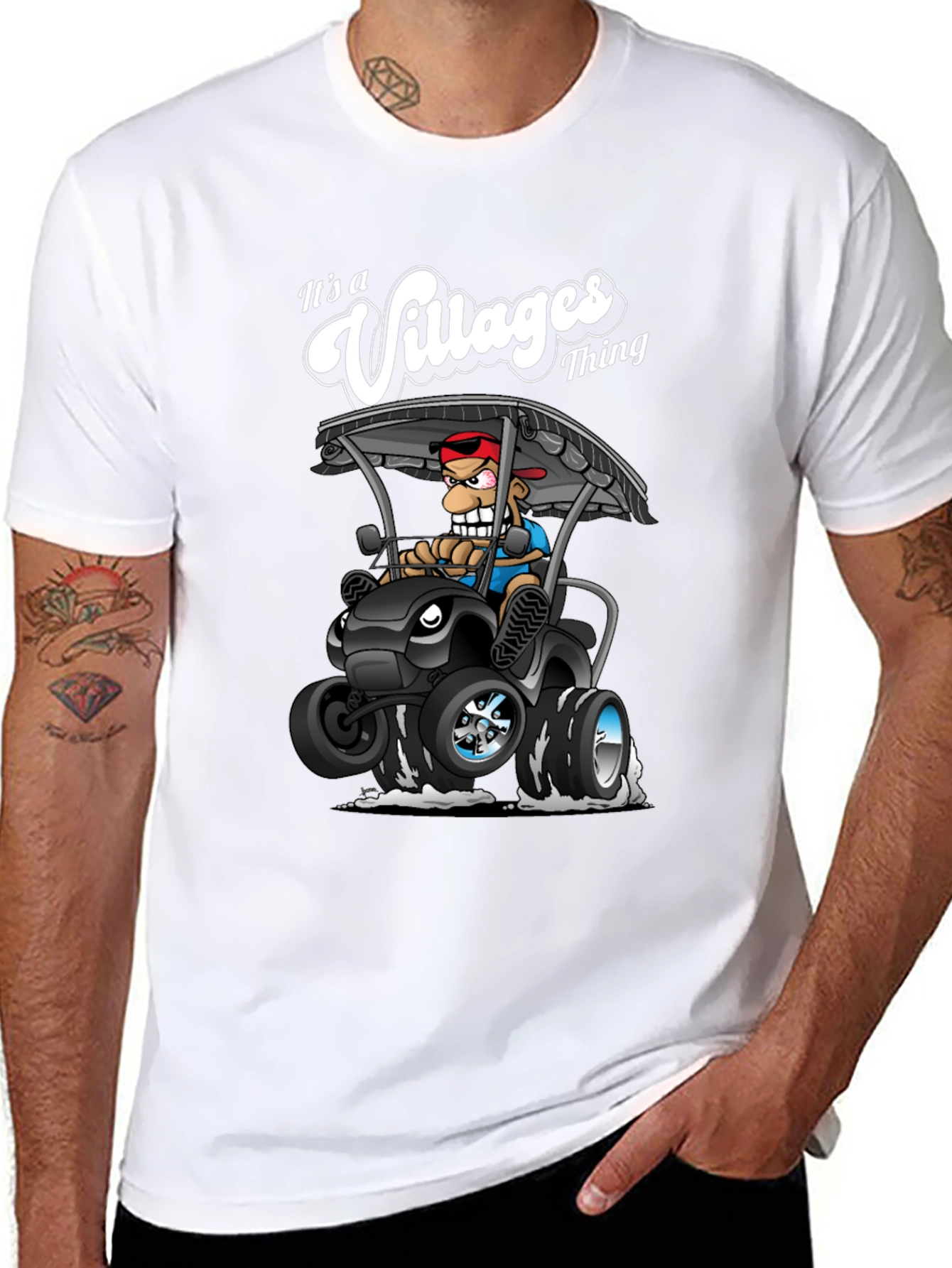 Villages Thing T-Shirt - Golf Cart Design