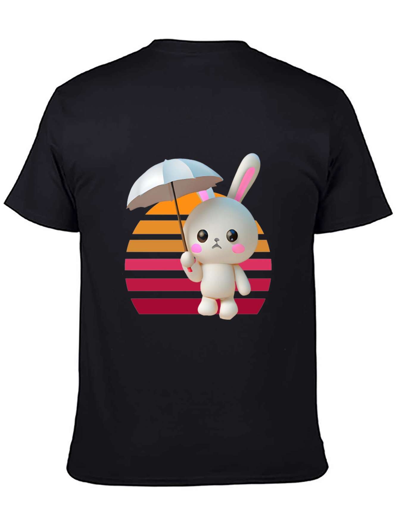 Cute Bunny Graphic T-Shirt