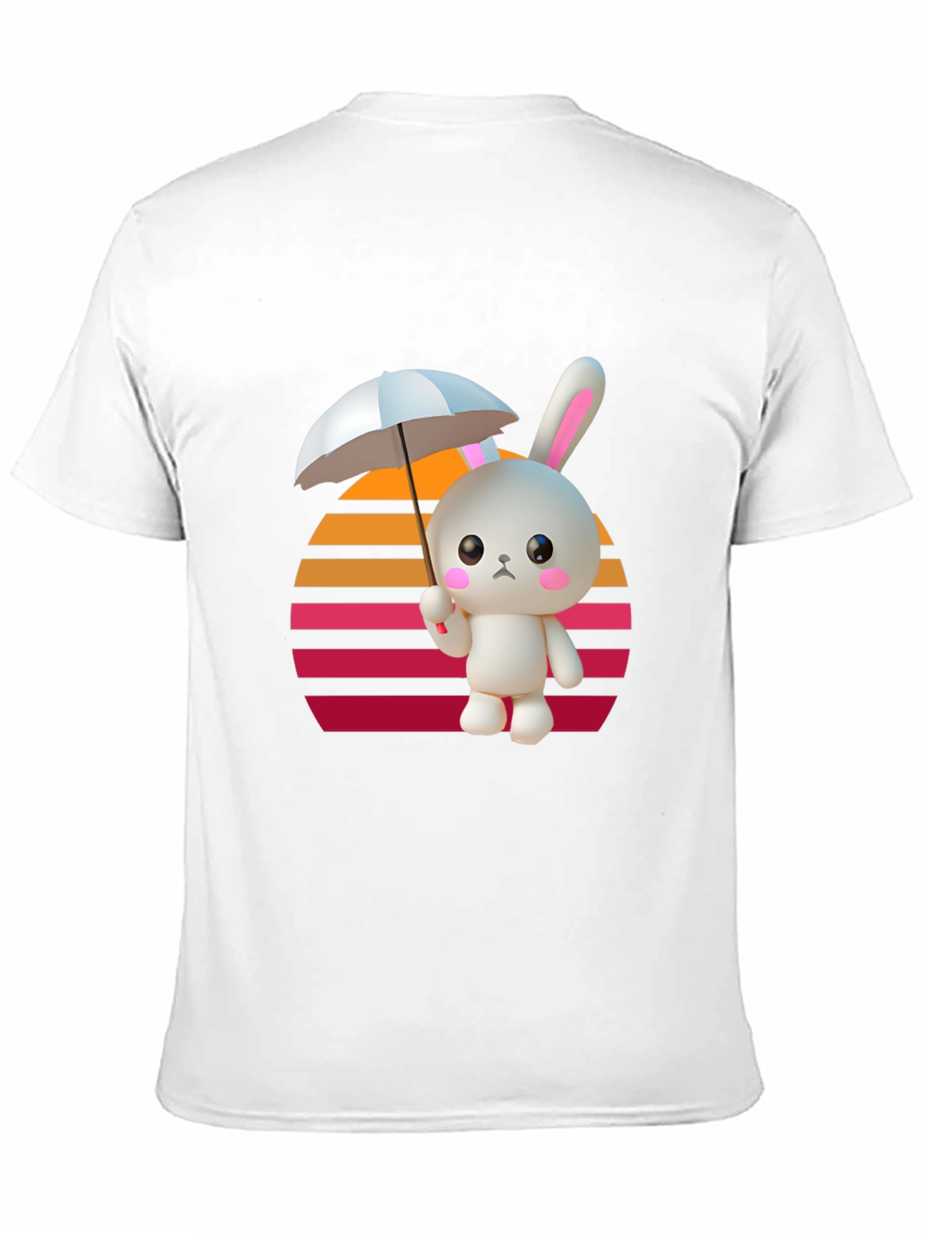 Cute Bunny Graphic T-Shirt