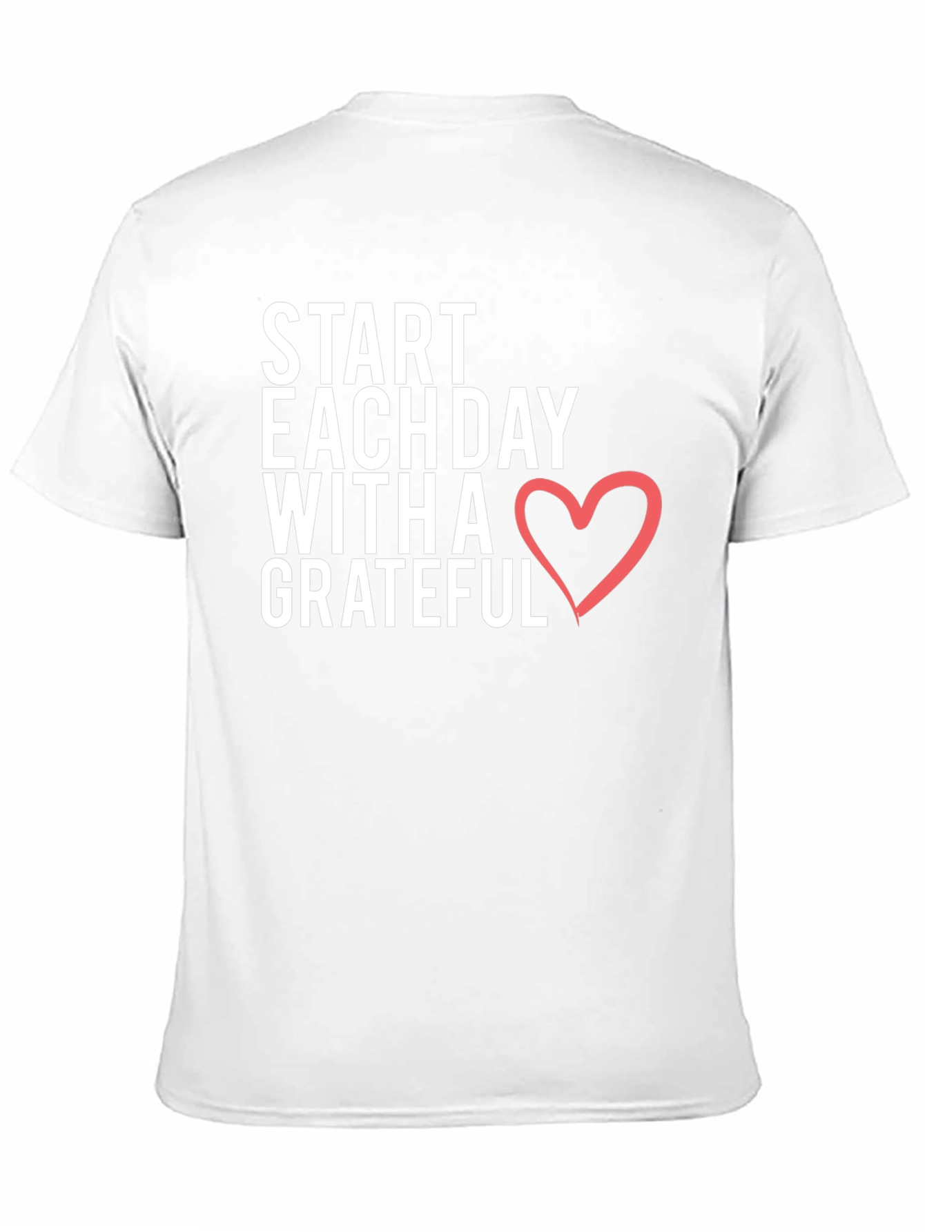 Grateful Heart Black Graphic Tee