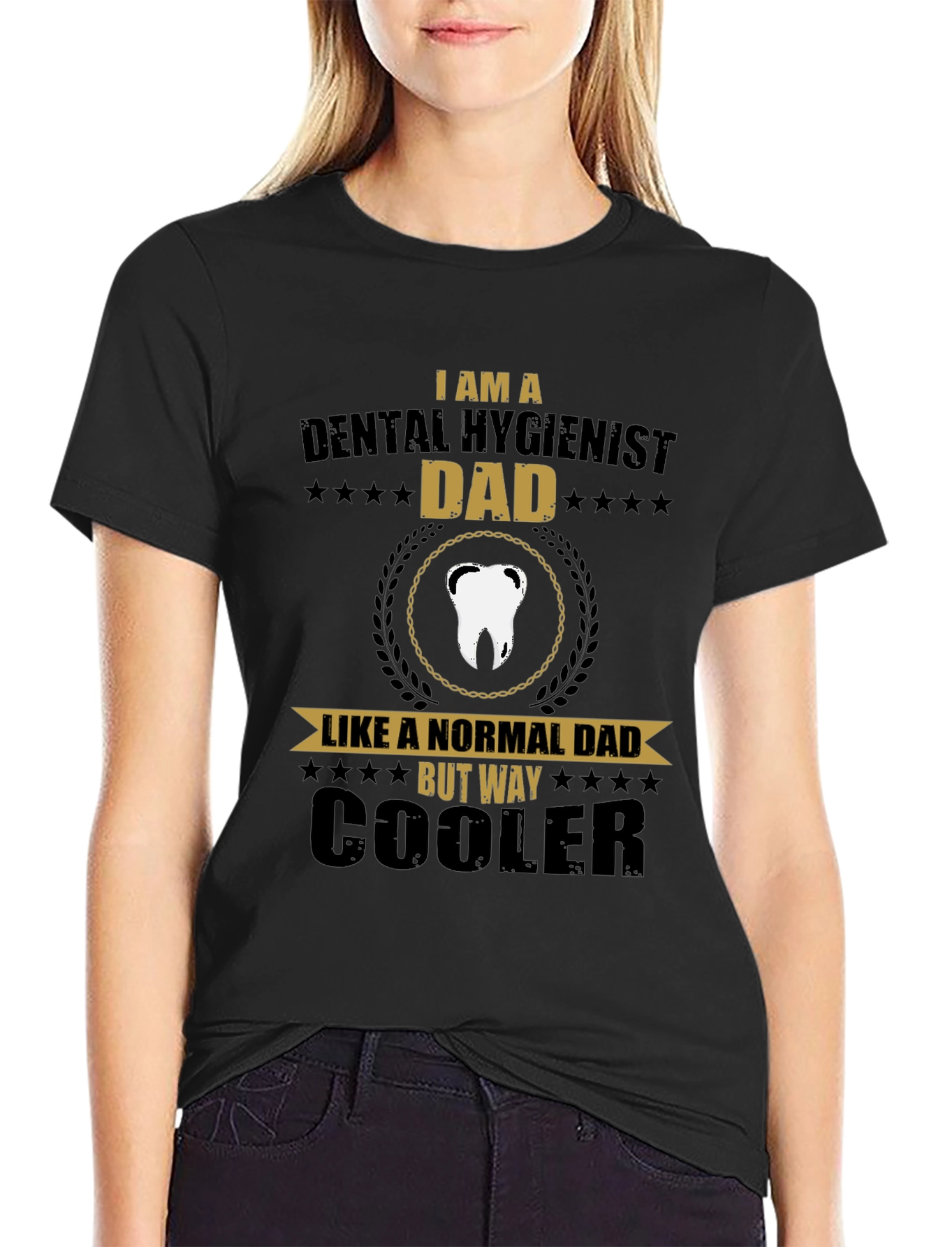 Dental Hygienist Dad T-Shirt - Cool Fathers Day Gift