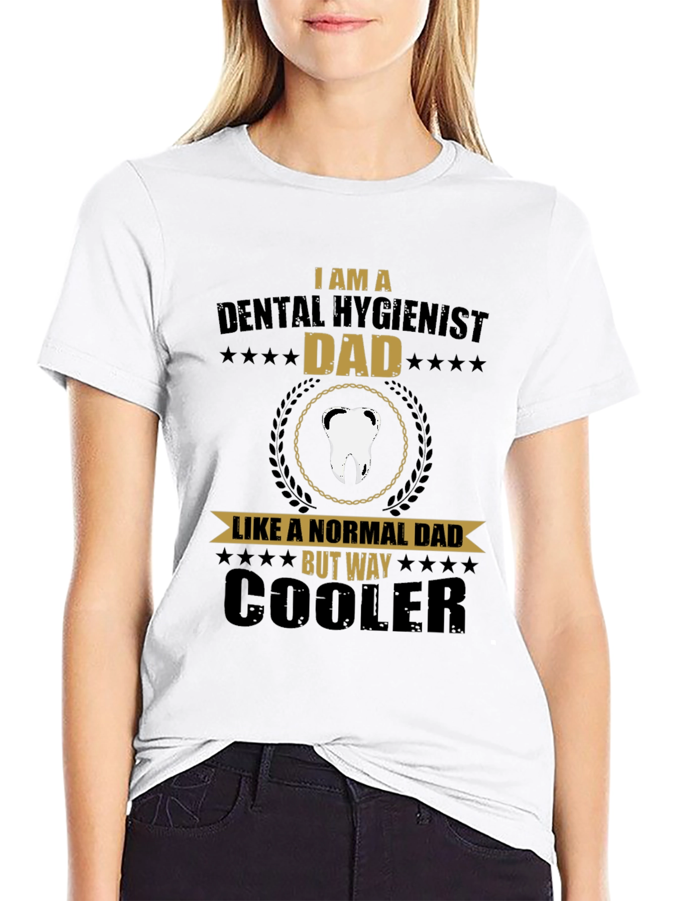 Dental Hygienist Dad T-Shirt - Cool Fathers Day Gift