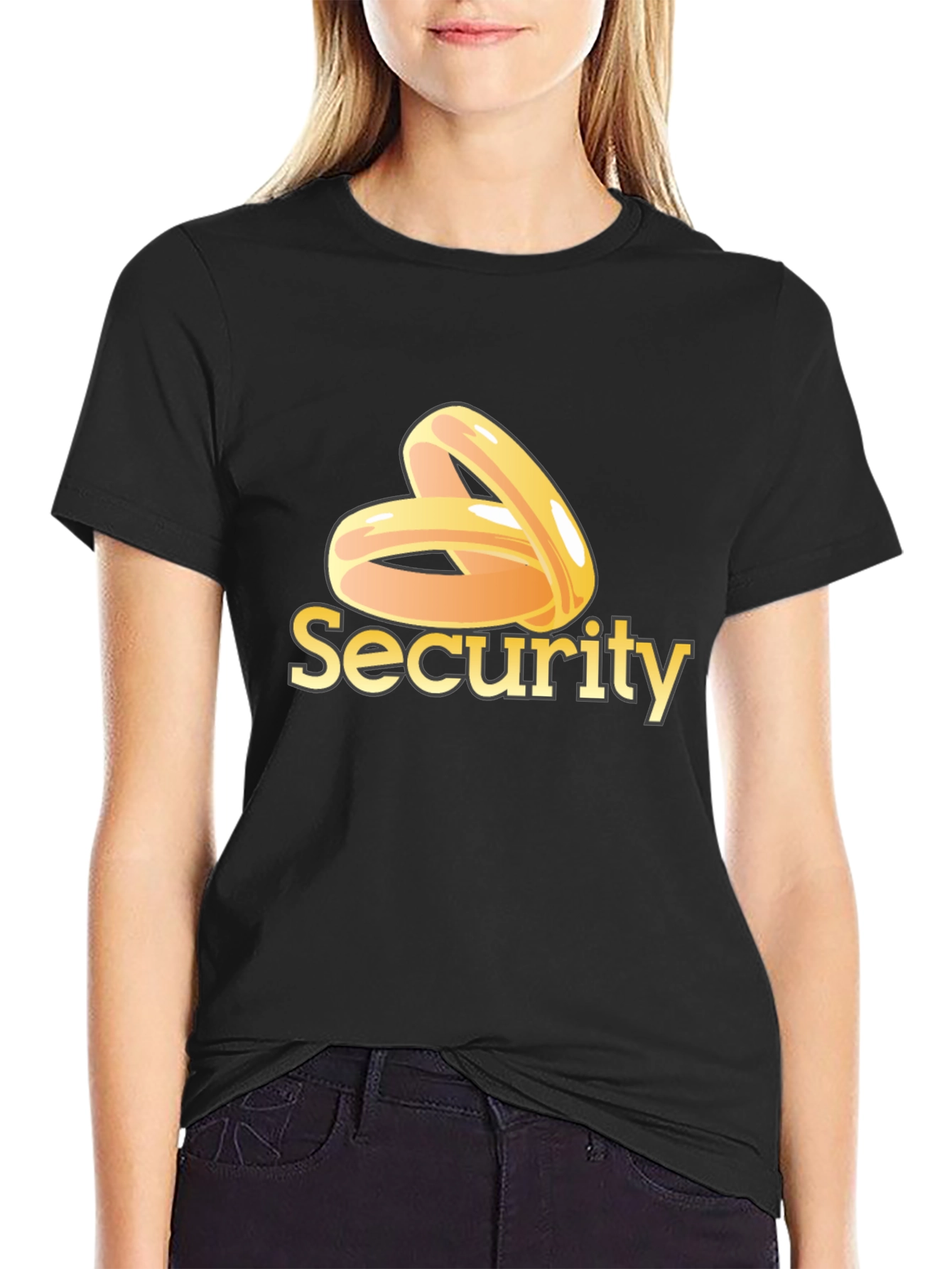 Security Wedding Rings Graphic T-Shirt