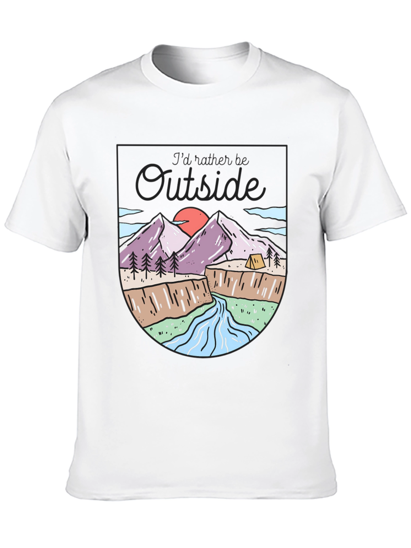 Outdoor Adventure Graphic T-Shirt