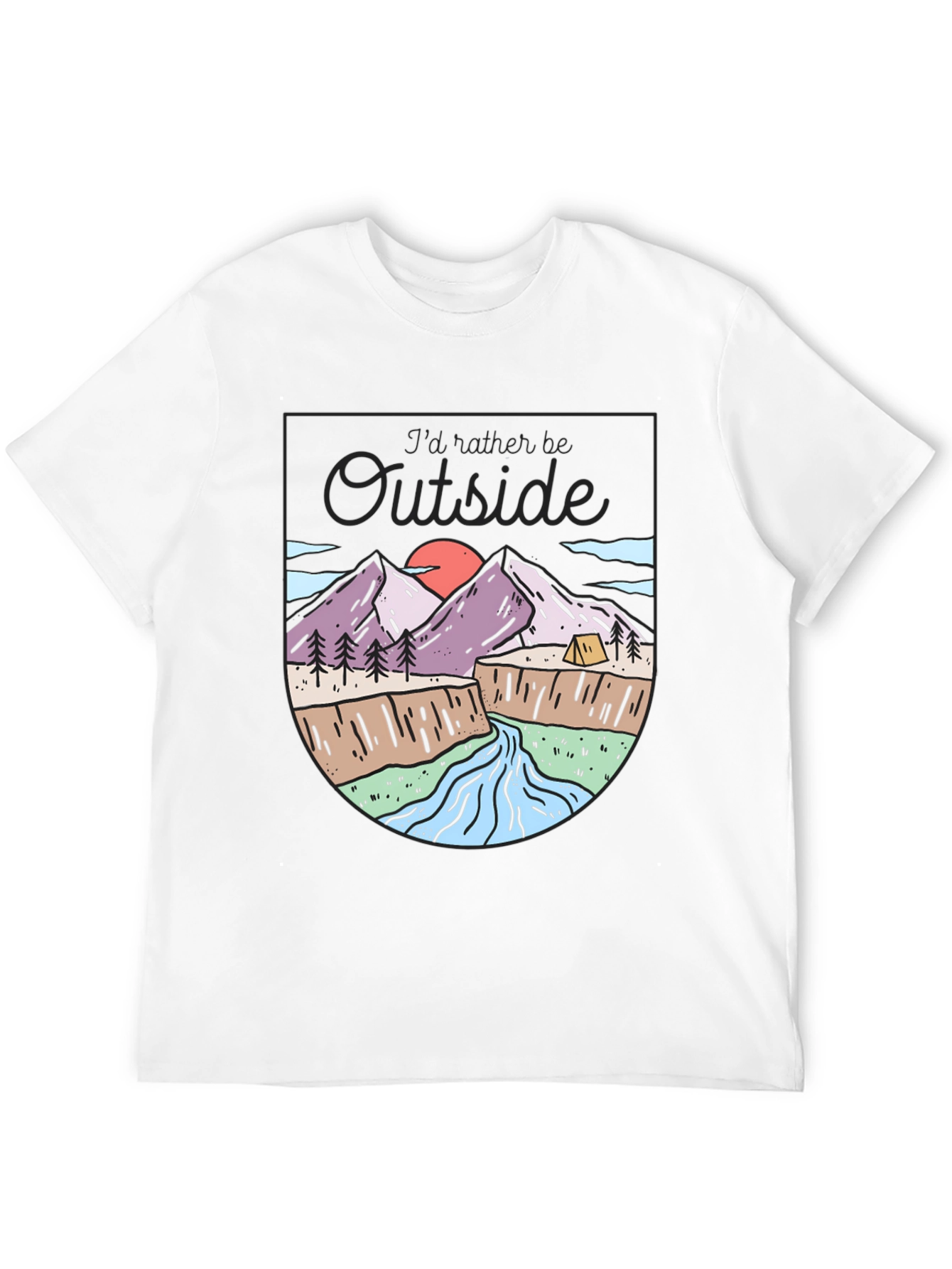 Outdoor Adventure Graphic T-Shirt