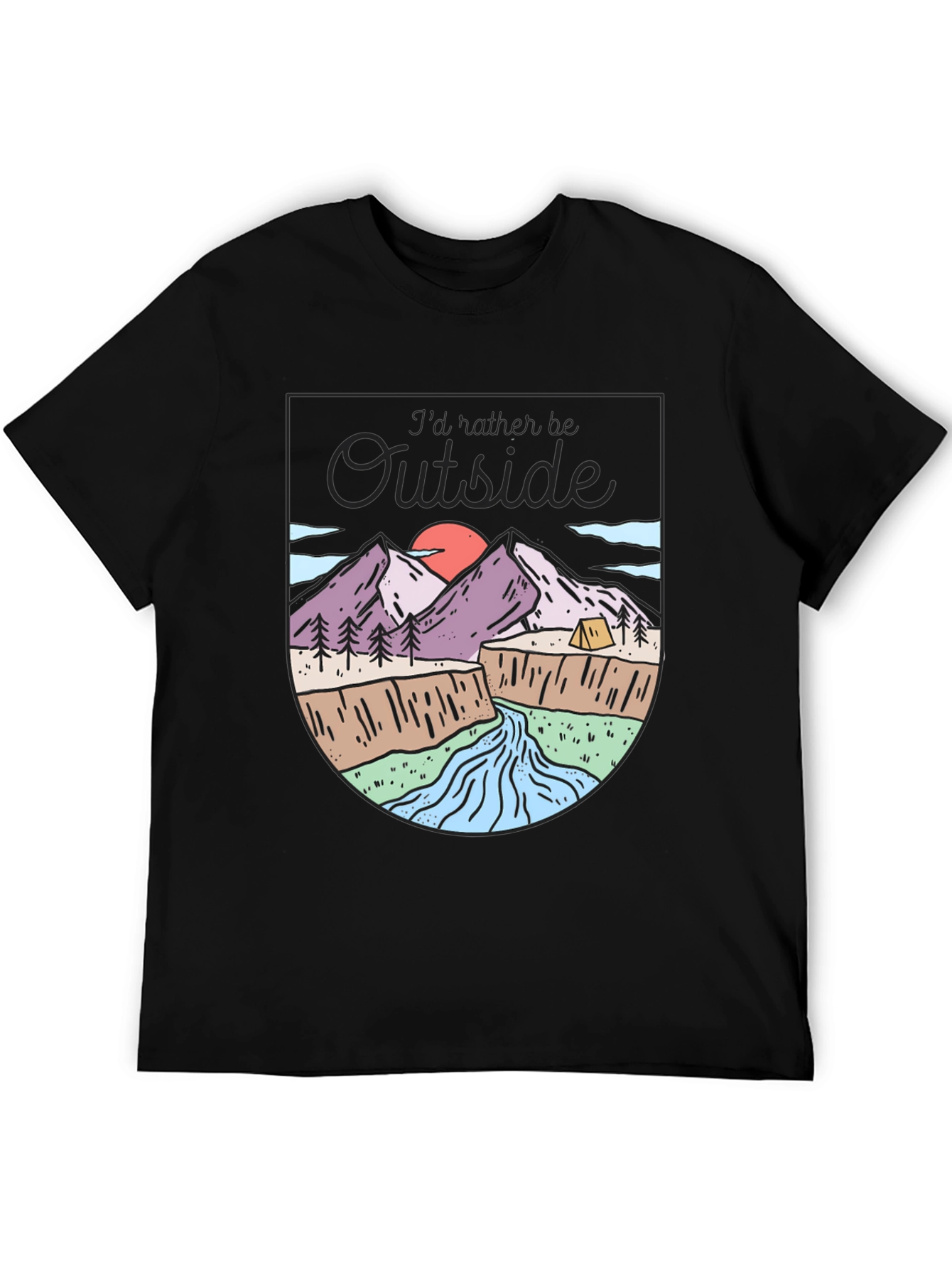 Outdoor Adventure Graphic T-Shirt