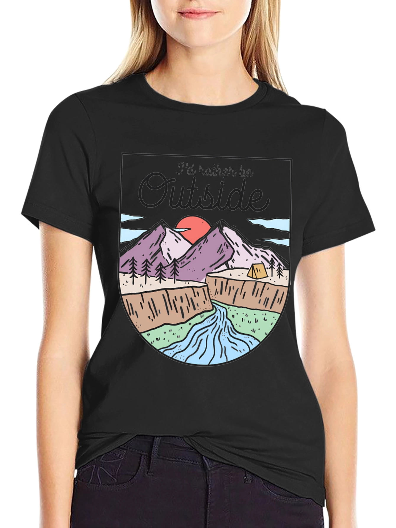 Outdoor Adventure Graphic T-Shirt