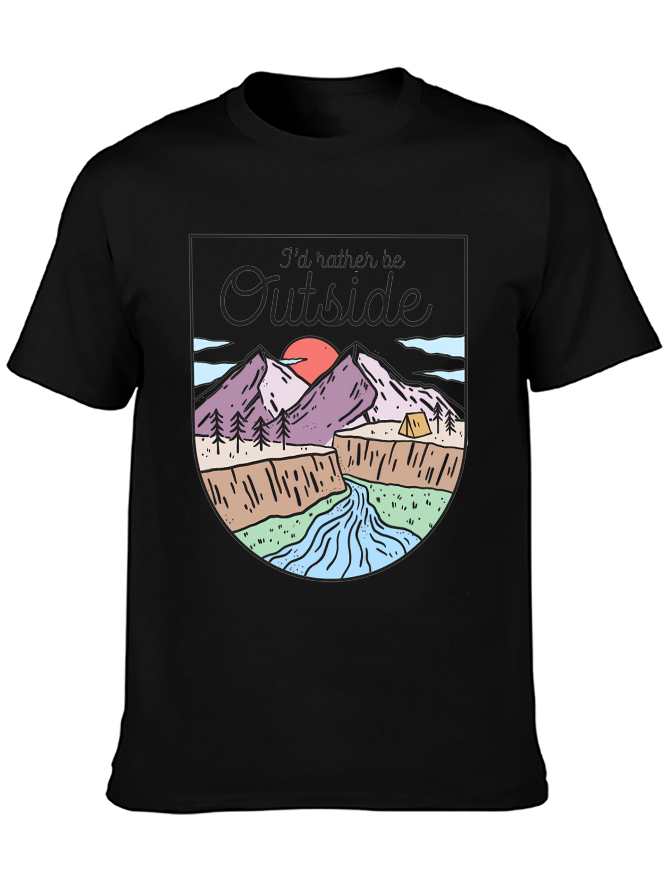 Outdoor Adventure Graphic T-Shirt