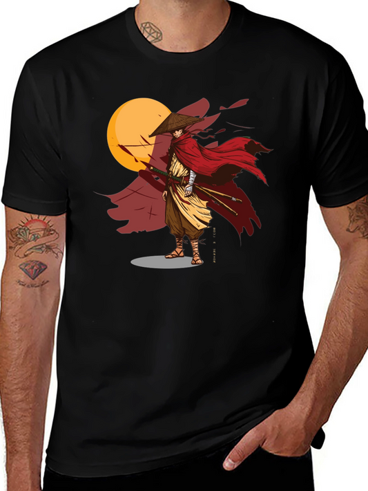 Samurai Warrior Graphic T-Shirt