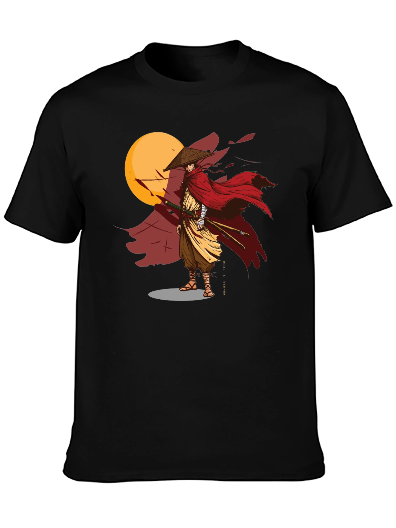 Samurai Warrior Graphic T-Shirt