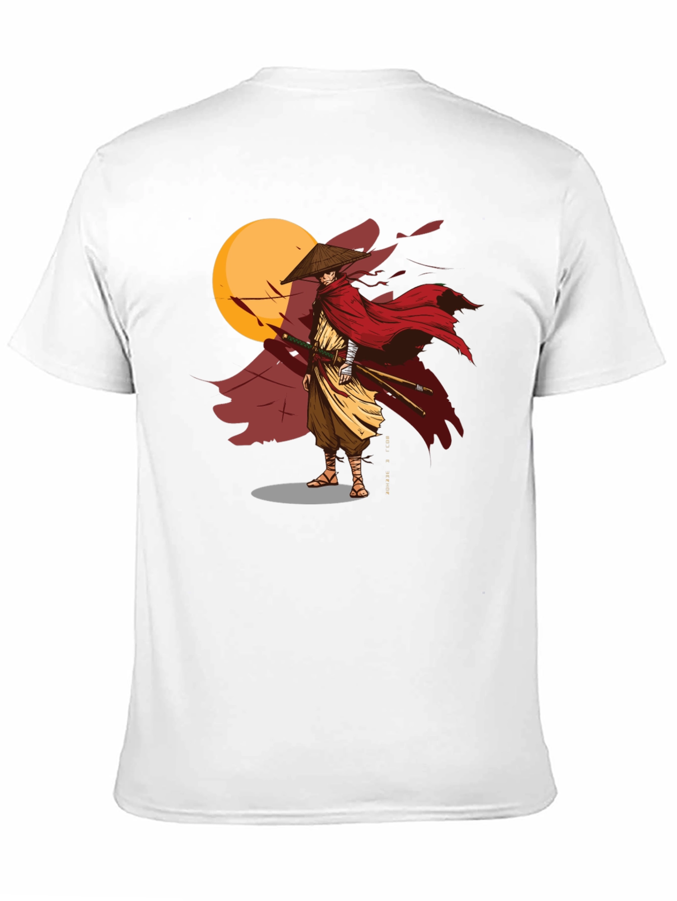 Samurai Warrior Graphic T-Shirt