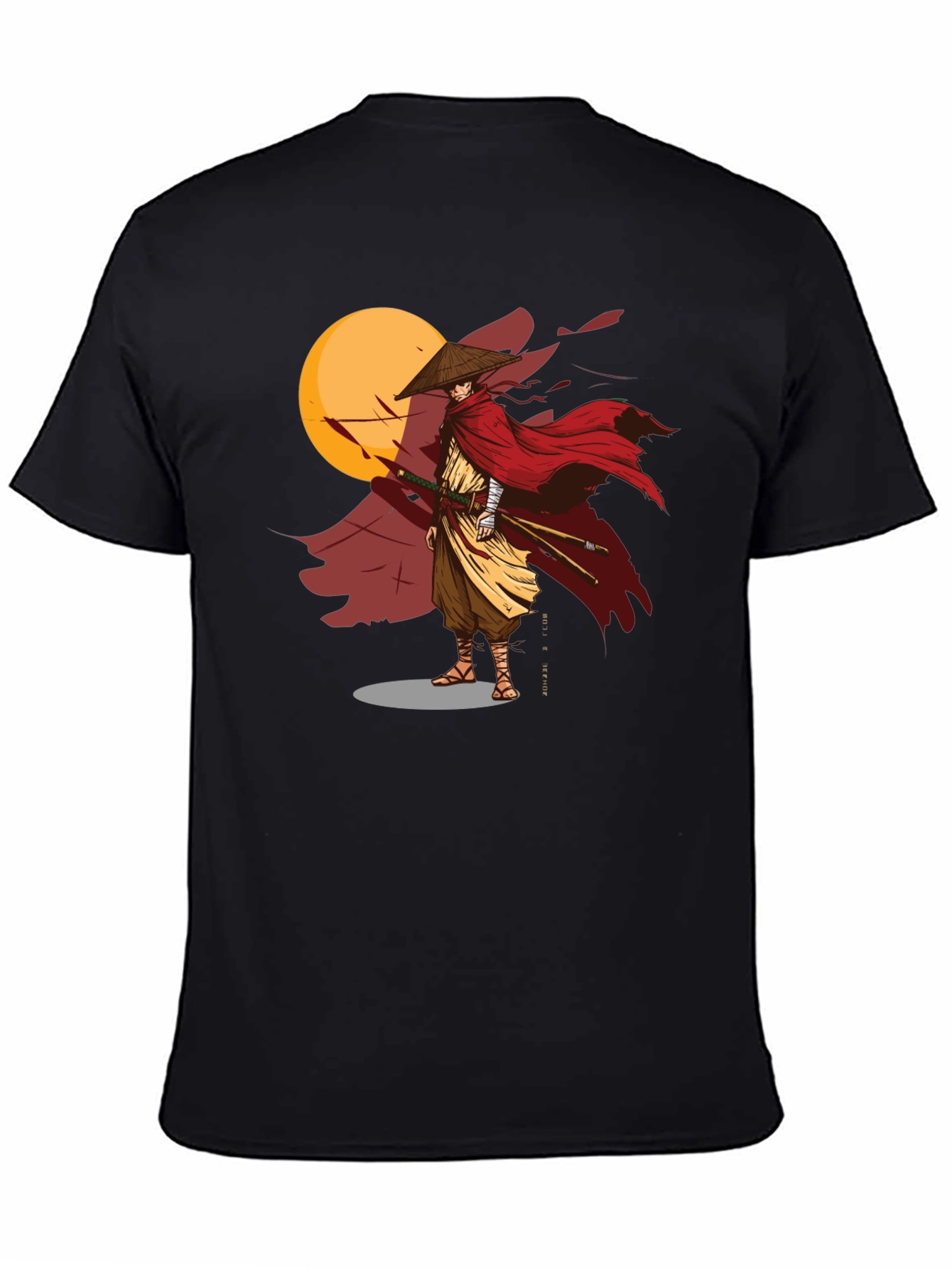 Samurai Warrior Graphic T-Shirt