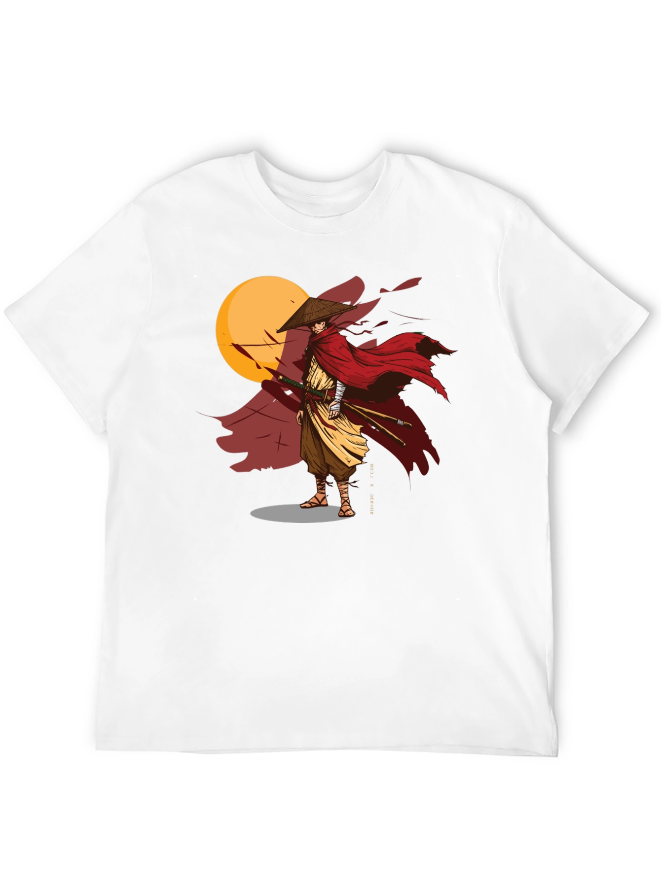 Samurai Warrior Graphic T-Shirt