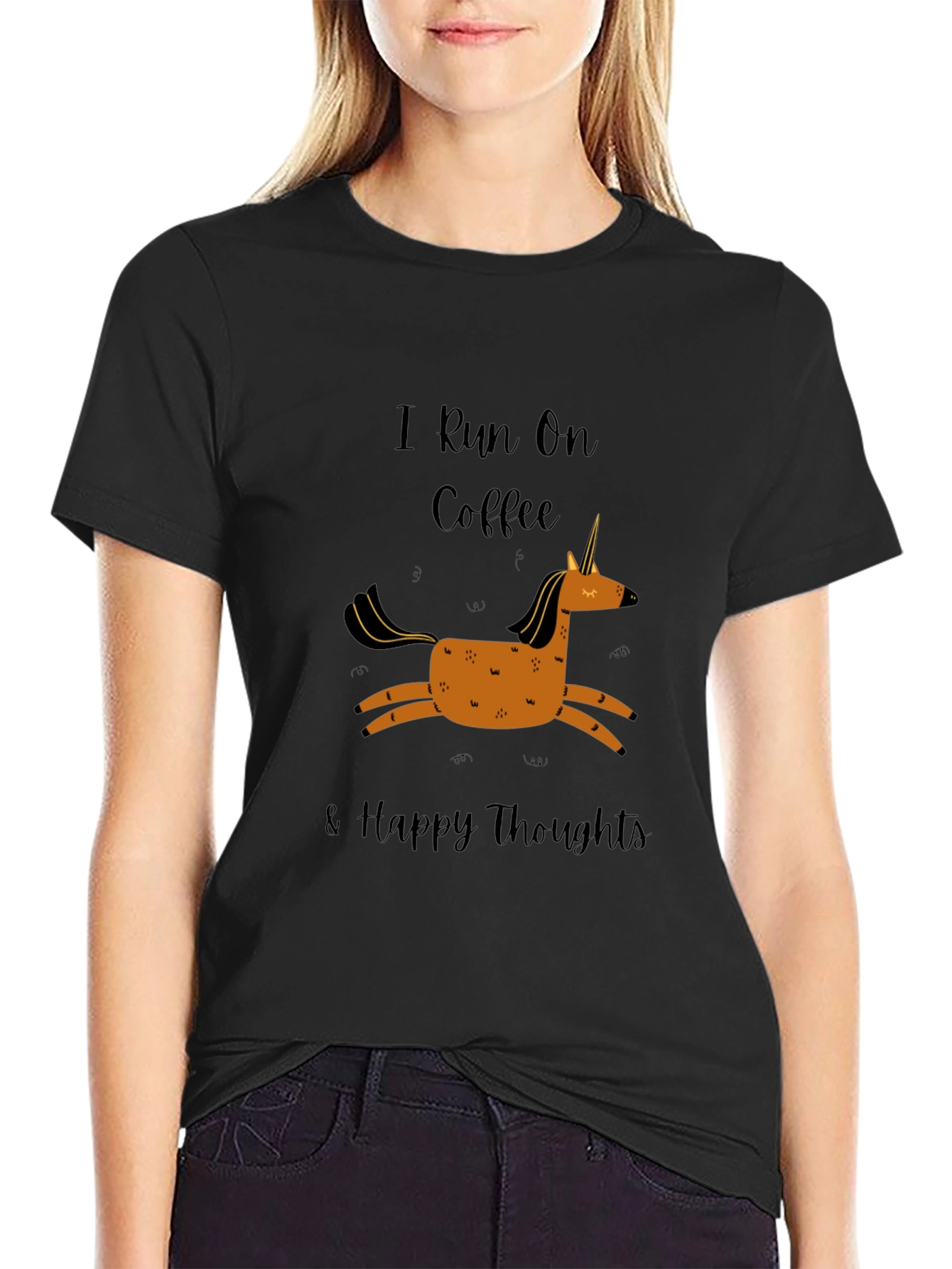 Coffee & Happy Thoughts Graphic Tee
