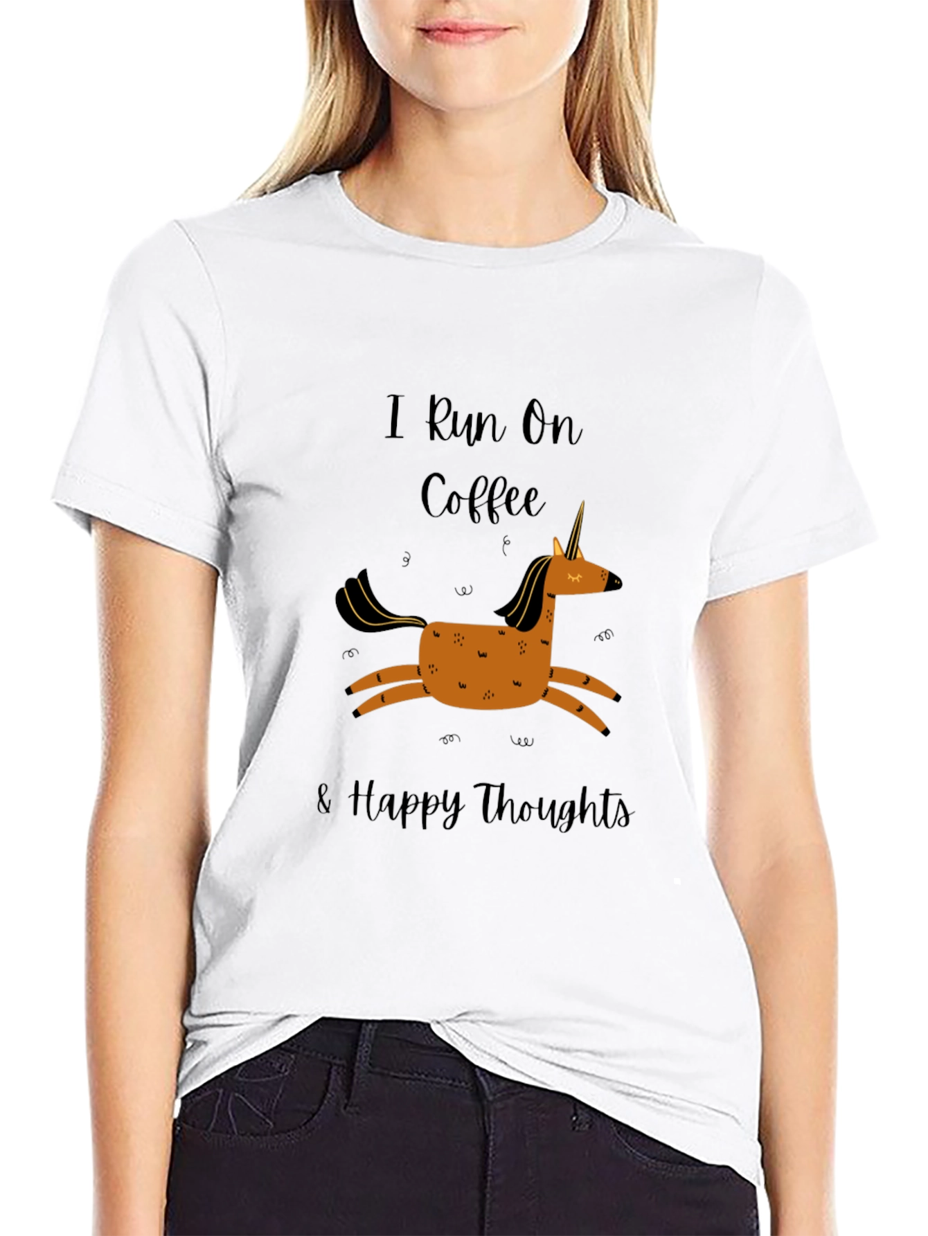 Coffee & Happy Thoughts Graphic Tee