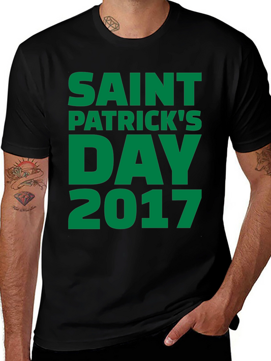 Saint Patricks Day 2017 Black T-Shirt