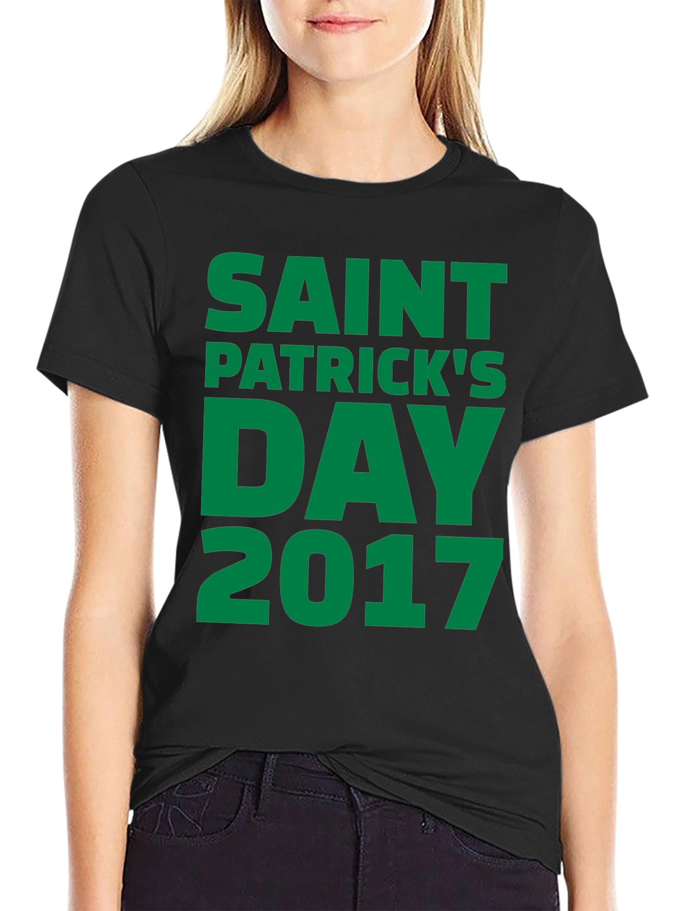 Saint Patricks Day 2017 Black T-Shirt